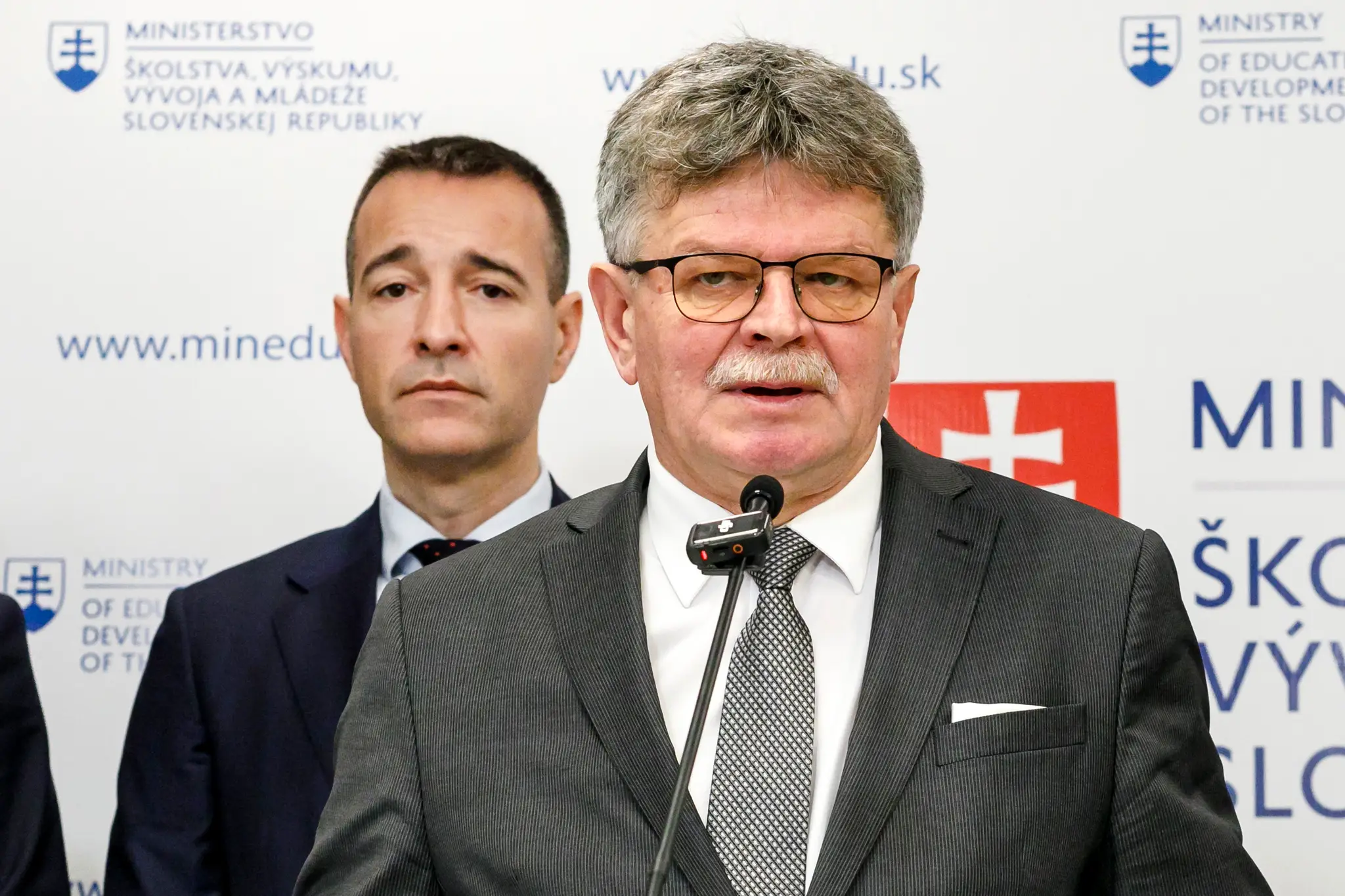 Predseda Odborového zväzu pracovníkov školstva a vedy na Slovensku Pavel Ondek