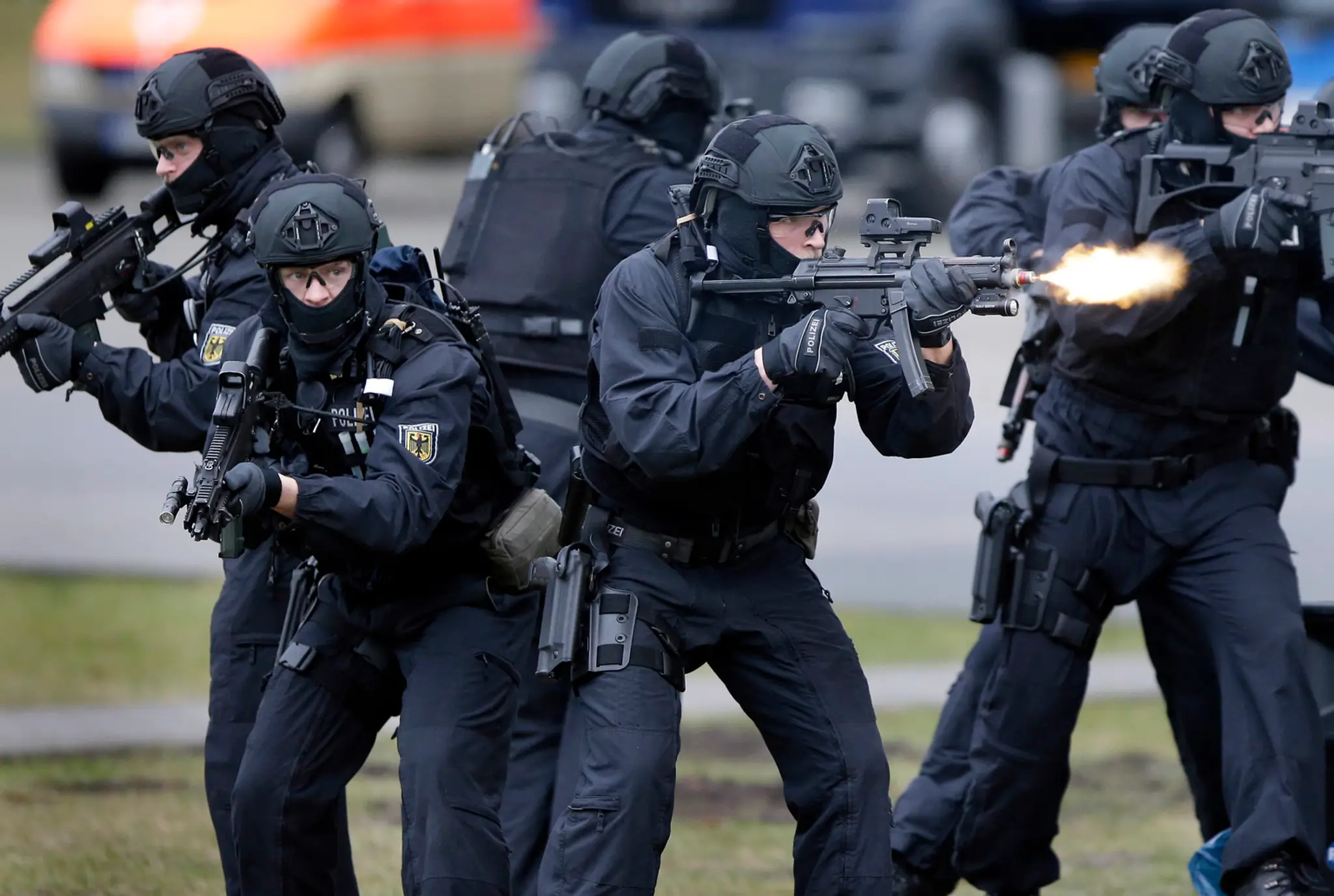 Nemecká polícia - ilustračné foto.