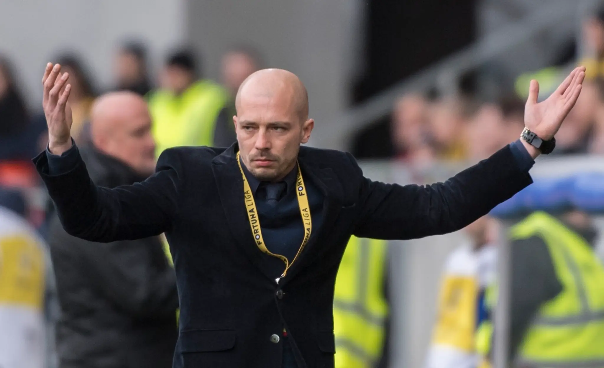 Tréner FC Spartak Trnava Nestor El Maestro.