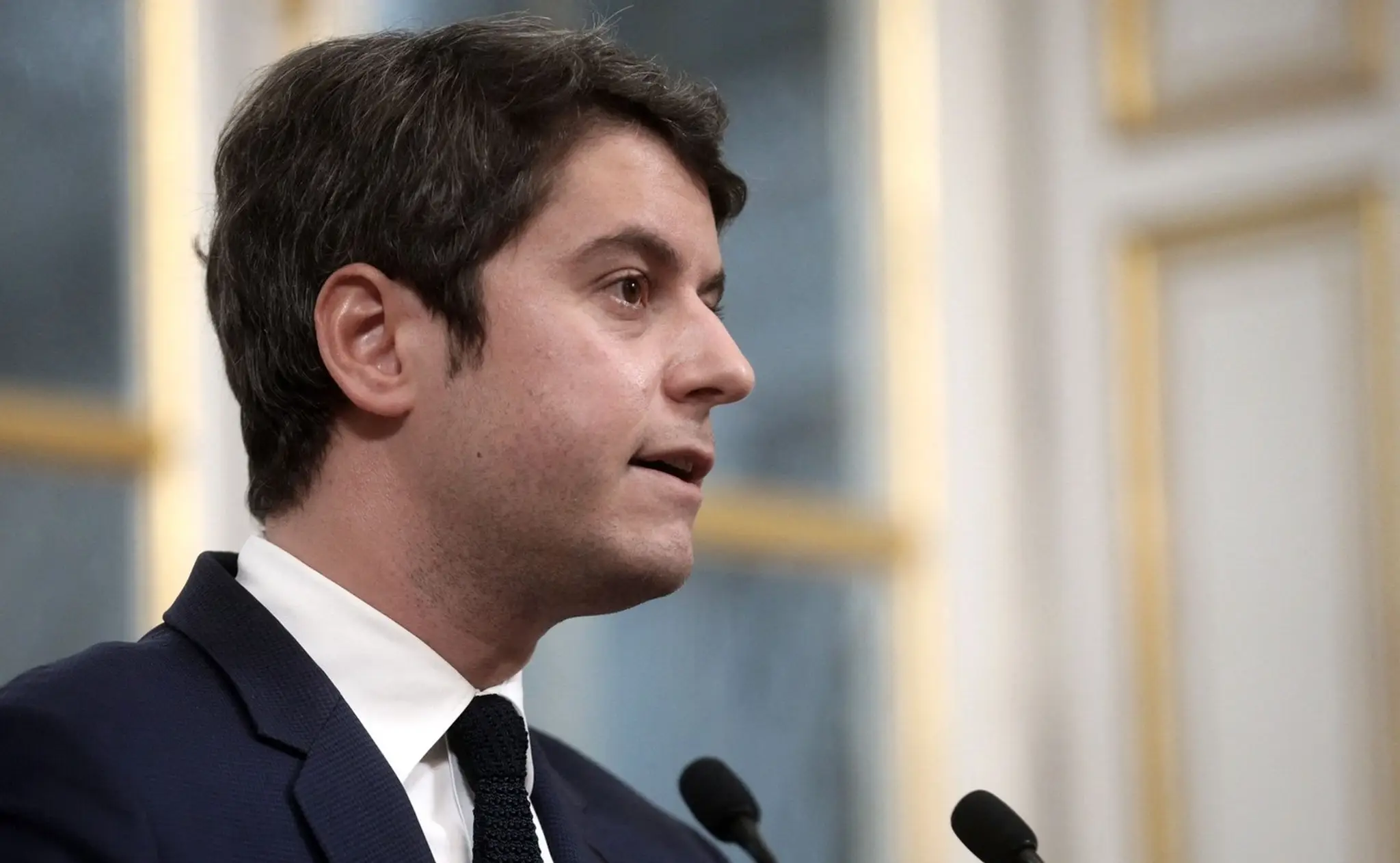 Francúzsky premiér Gabriel Attal.
