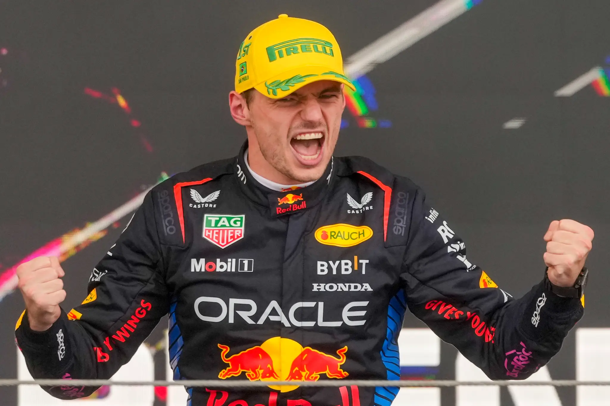 Max Verstappen sa teší po víťazstve