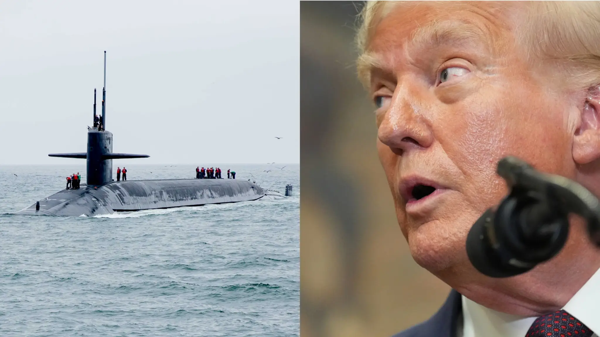 trump ponorka