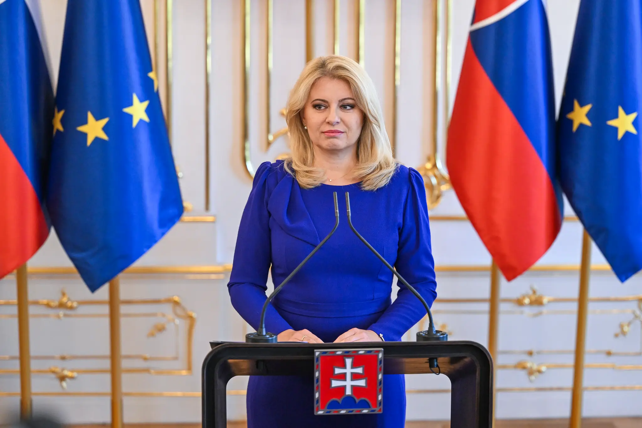 Prezidentka Zuzana Čaputová. 