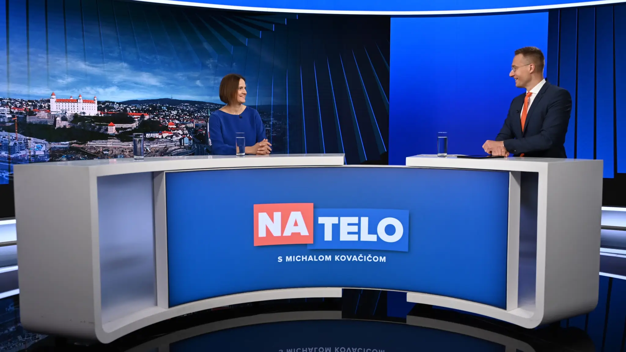 Mária Kolíková a Michal Kovačič v relácii Na telo