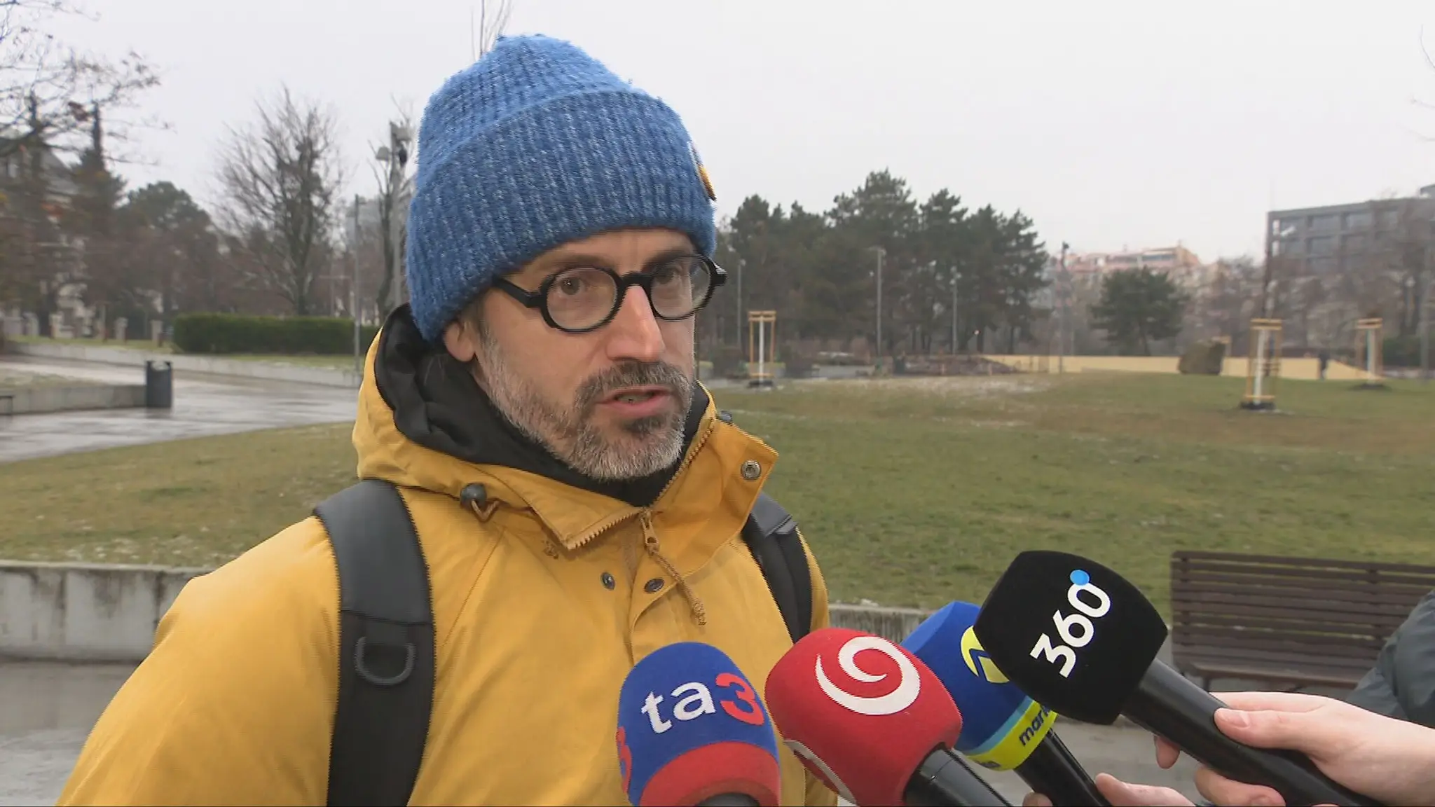 Marián Kulich zo združenia Mier Ukrajine