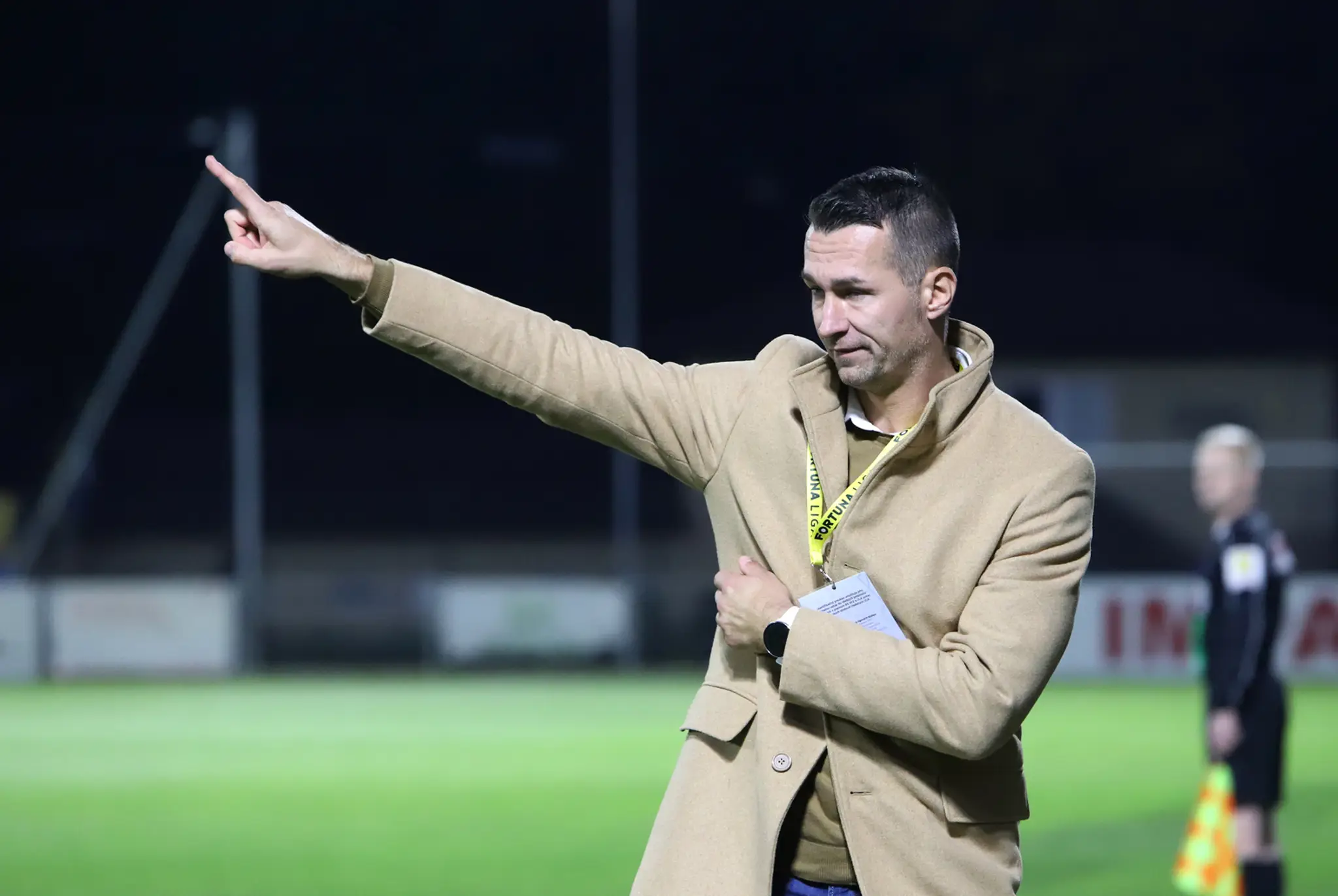 Peter Struhár počas zápasu svojho tímu Ružomberka.