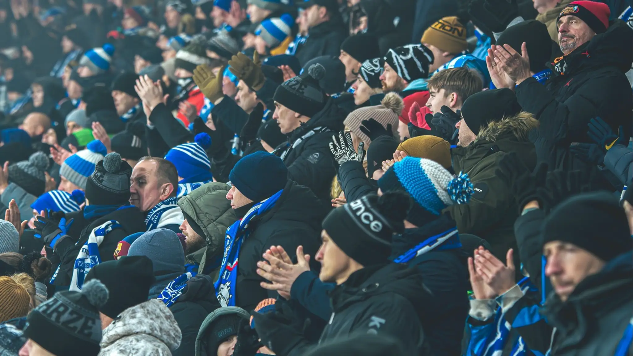 Fanúšikovia na zápase Wisly Plock. (cropped)
