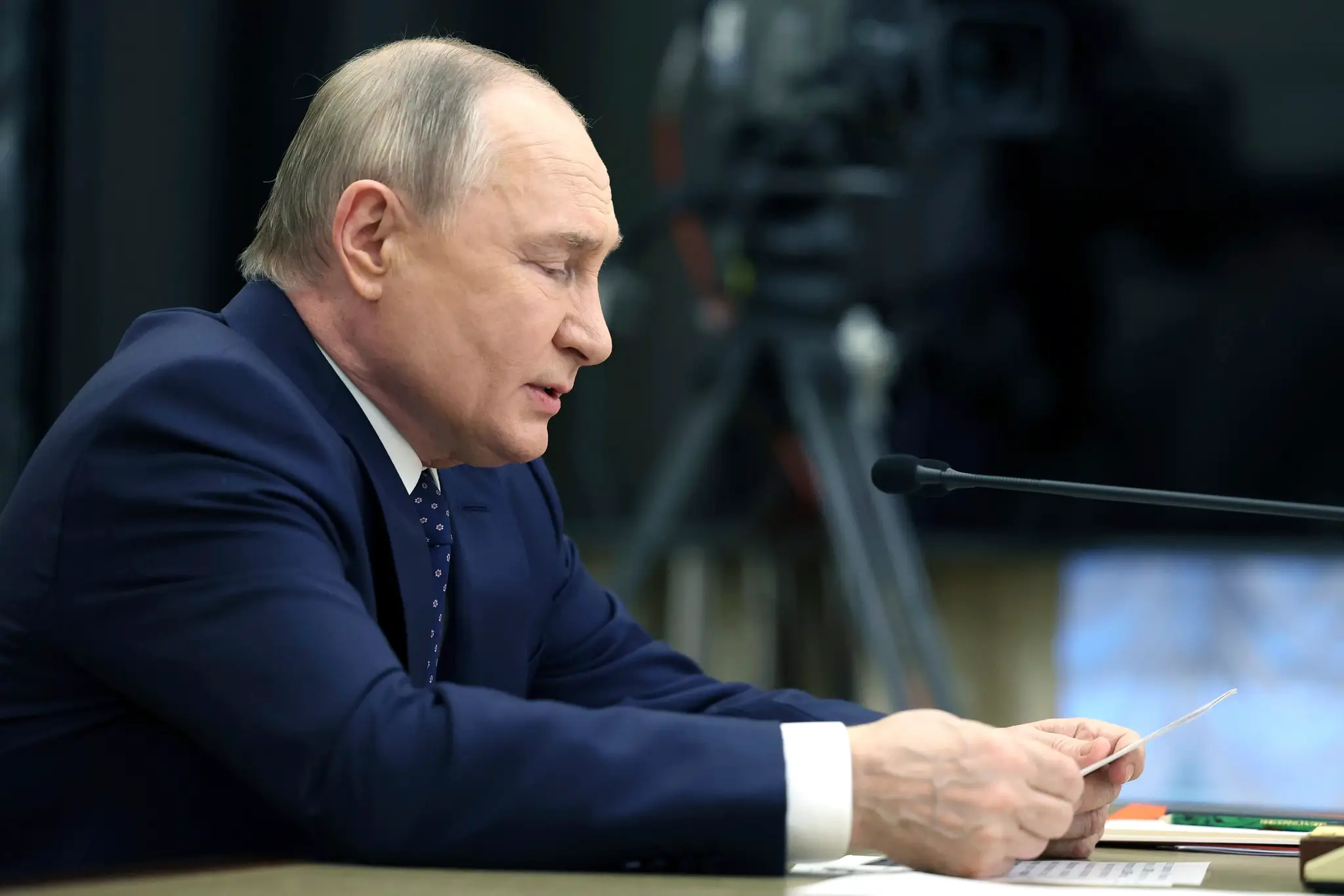 Ruský prezident Vladimir Putin.
