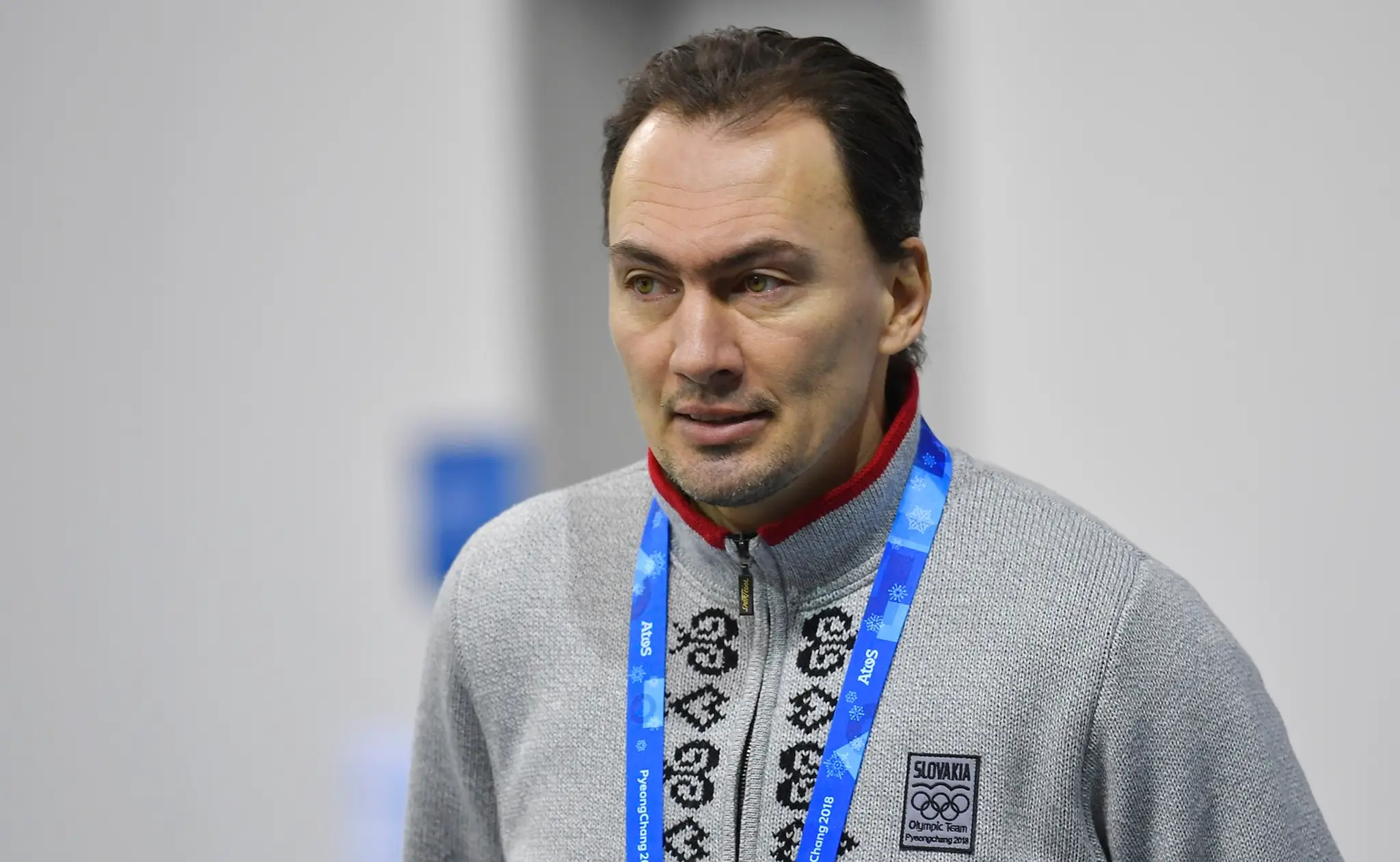 Na snímke generálny manažér hokejovej reprezentácie Miroslav Šatan.