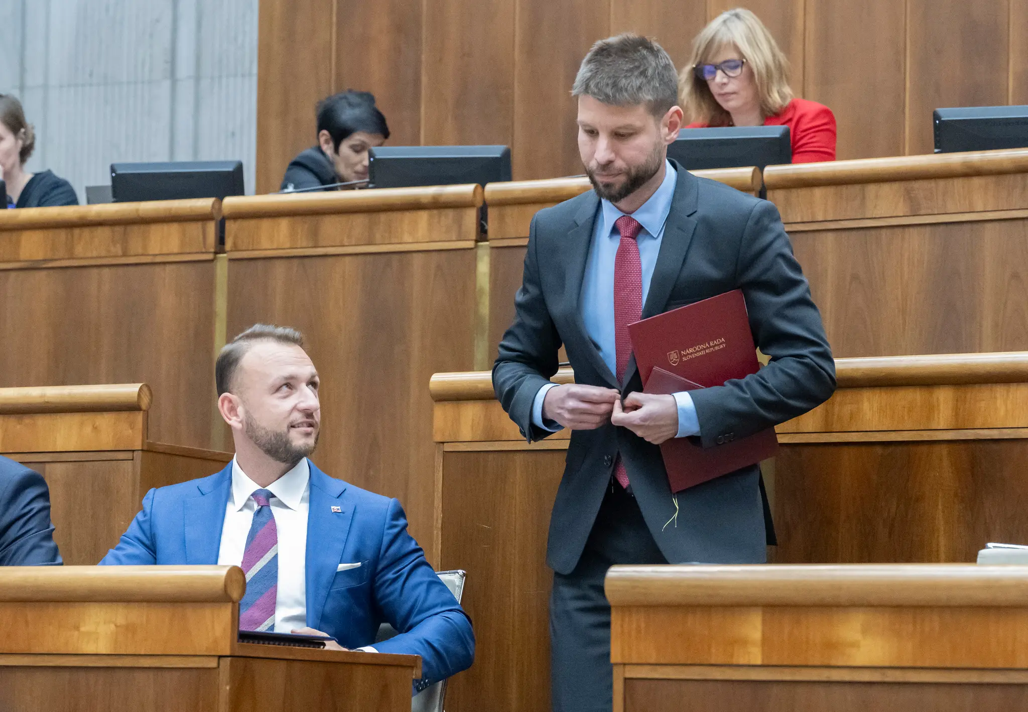 Matúš Šutaj Eštok a Michal Šimečka