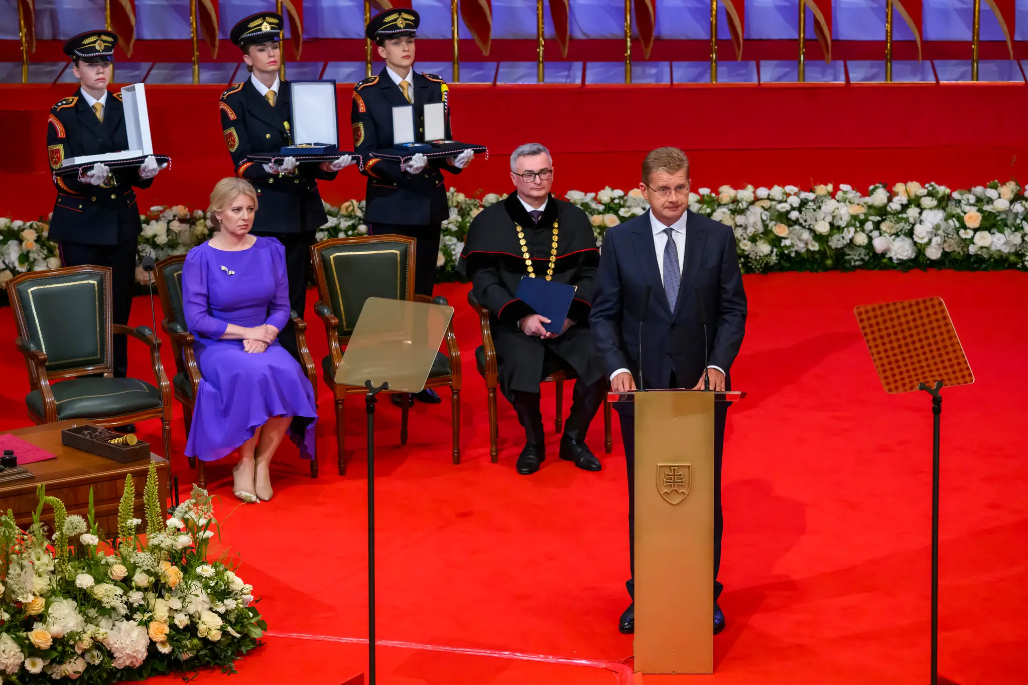 Inaugurácia prezidenta Petra Pellegriniho.