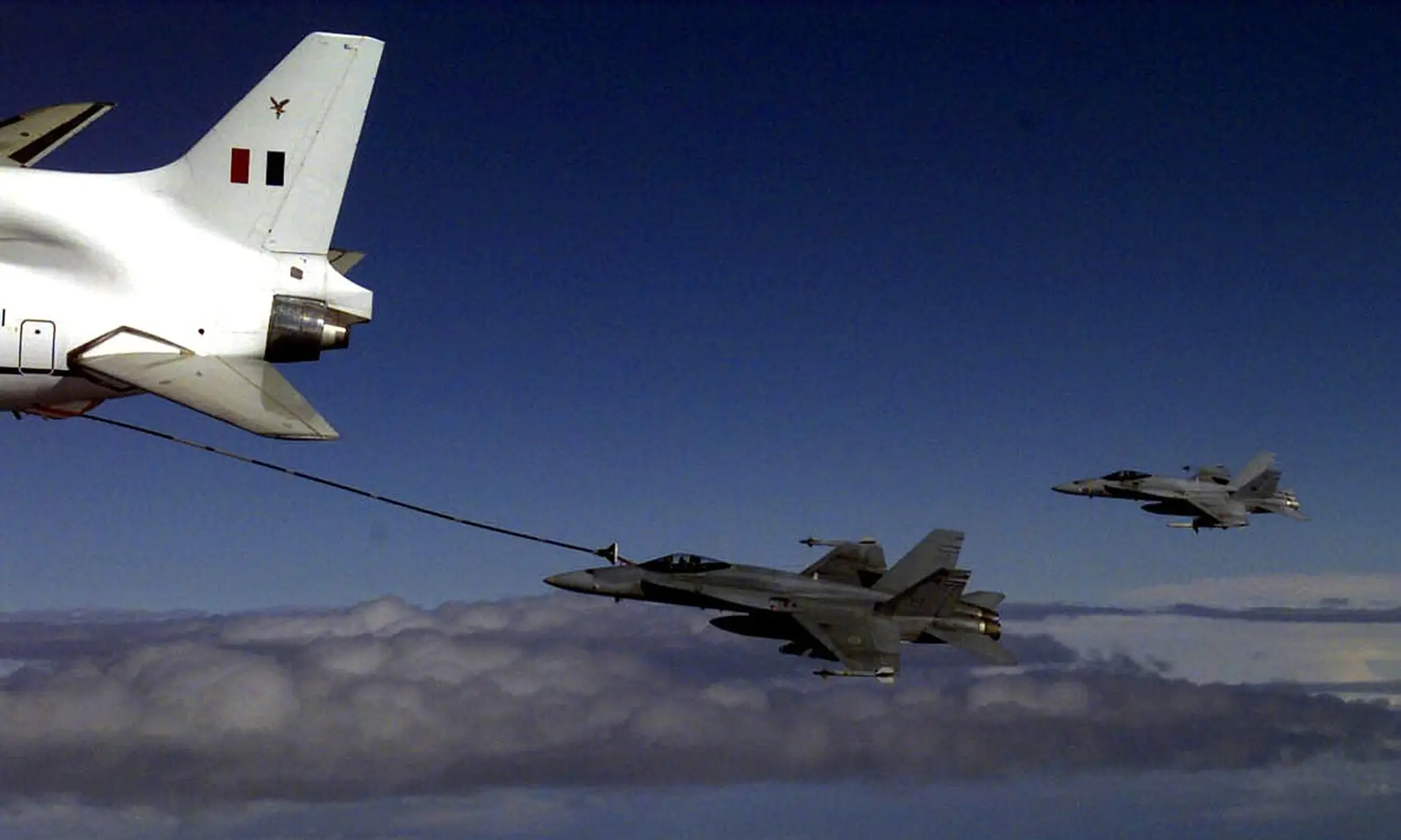 Stíhacie lietadlá CF-18.