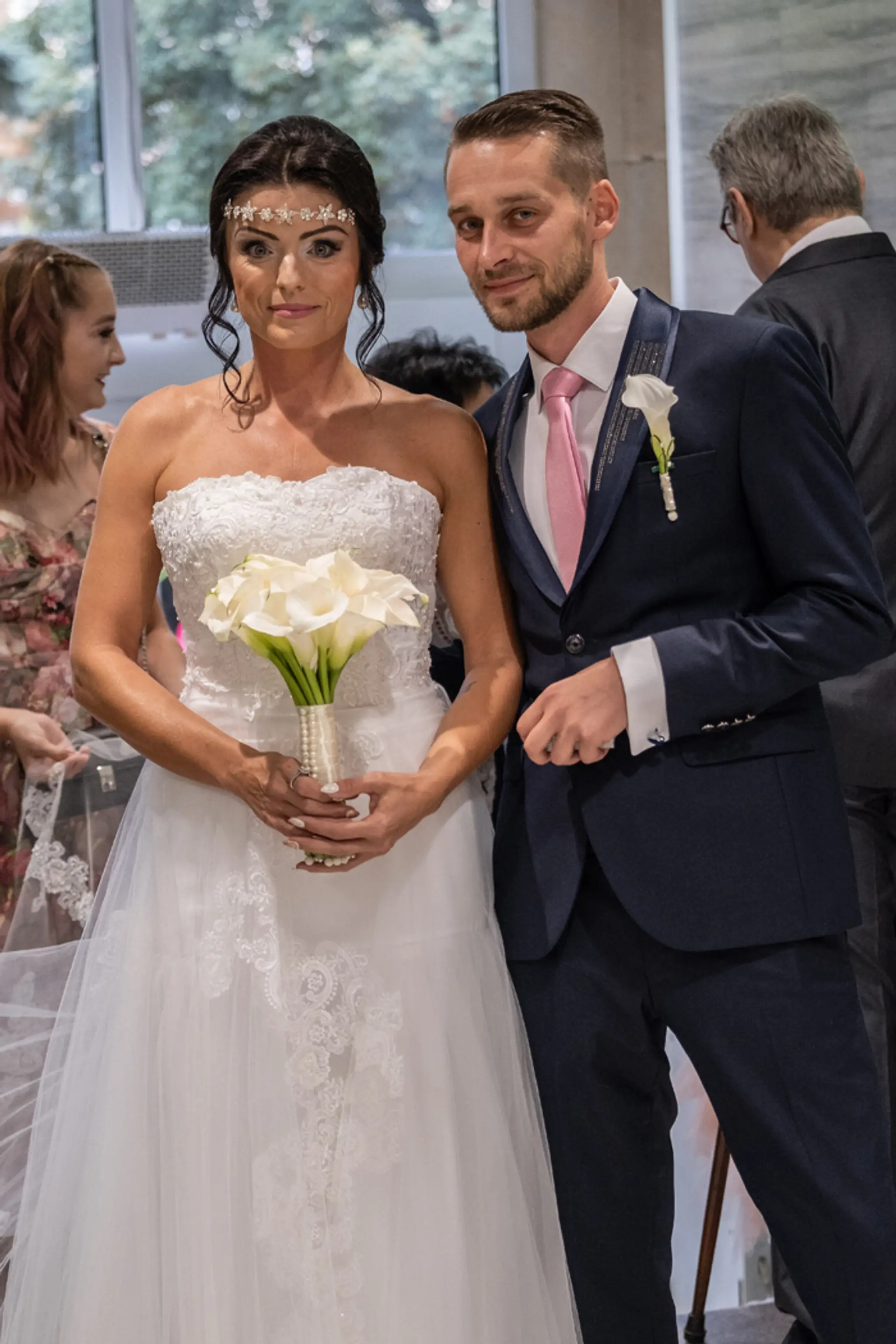 Mladomanželia Žanela a Marek Šilhavíkovci.