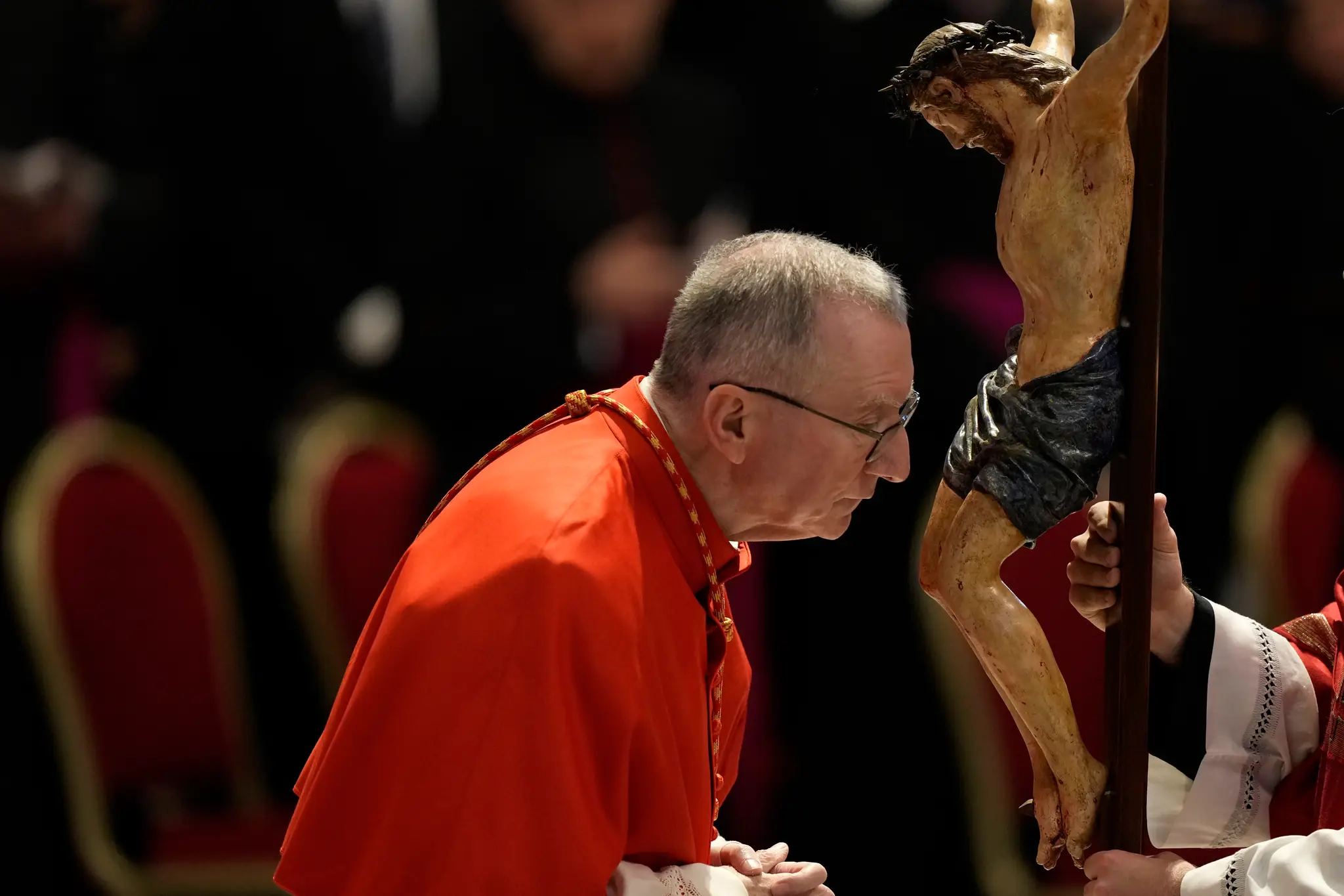 Vatikánsky štátny sekretár kardinál Pietro Parolin