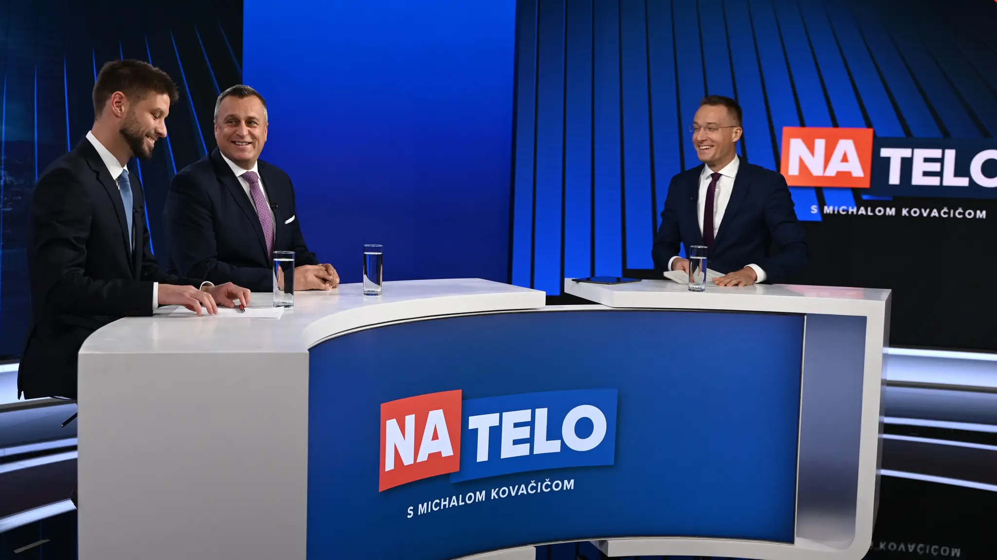 Hosťami relácie Na telo boli Michal Šimečka a Andrej Danko