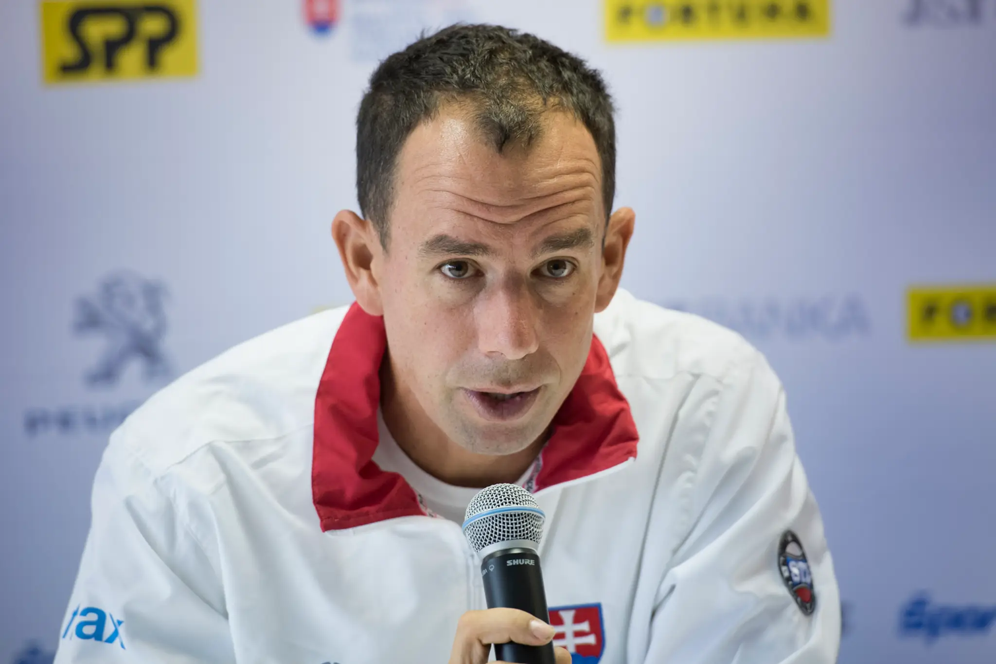Kapitán daviscupového tímu Dominik Hrbatý.