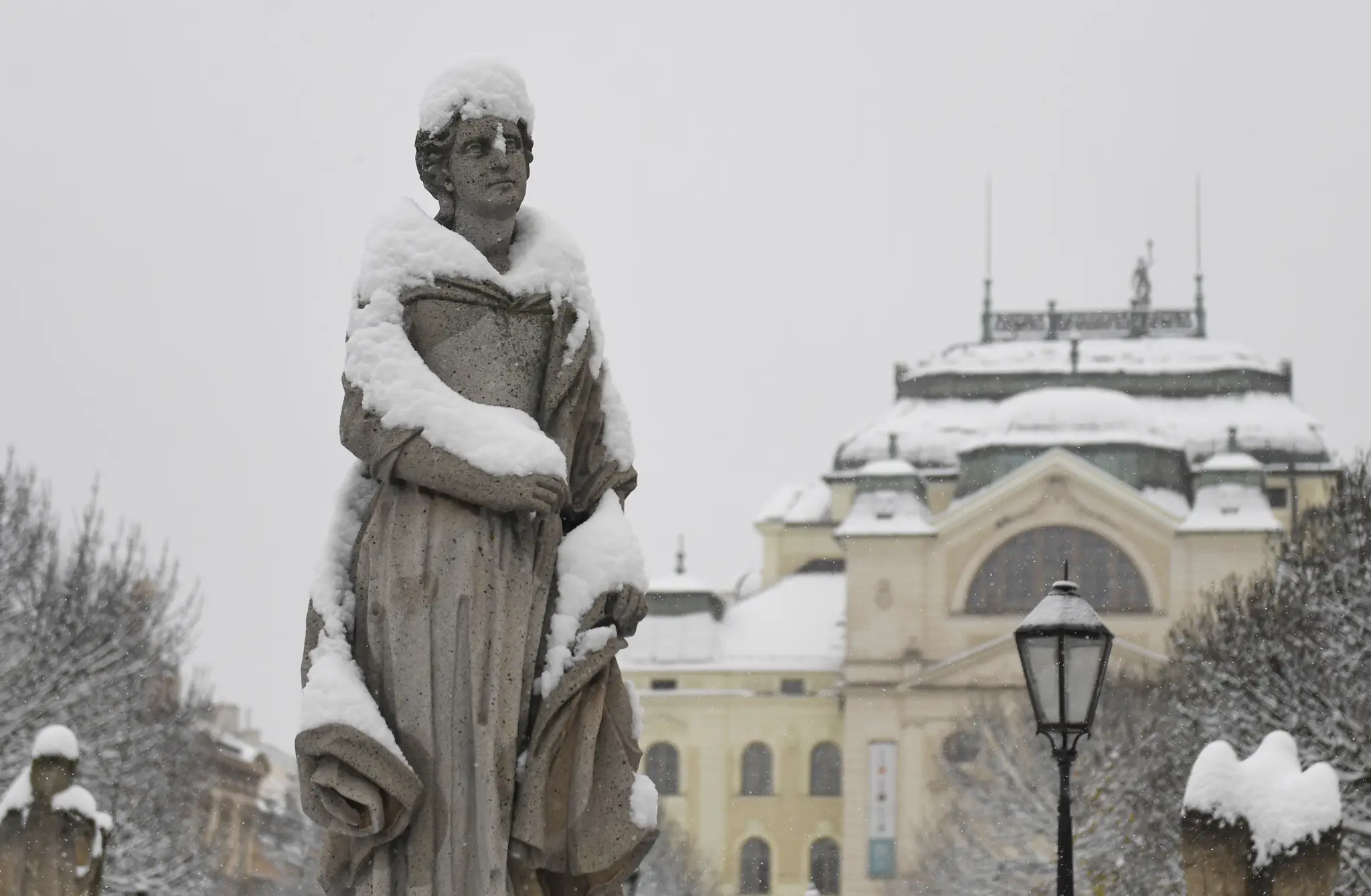 Zasnežené Košice