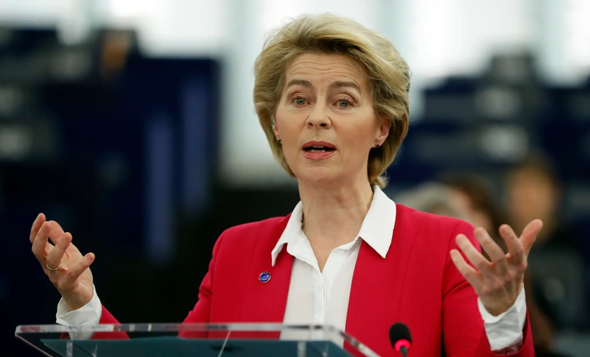 Predsedníčka Európskej komisie Ursula von der Leyenová.