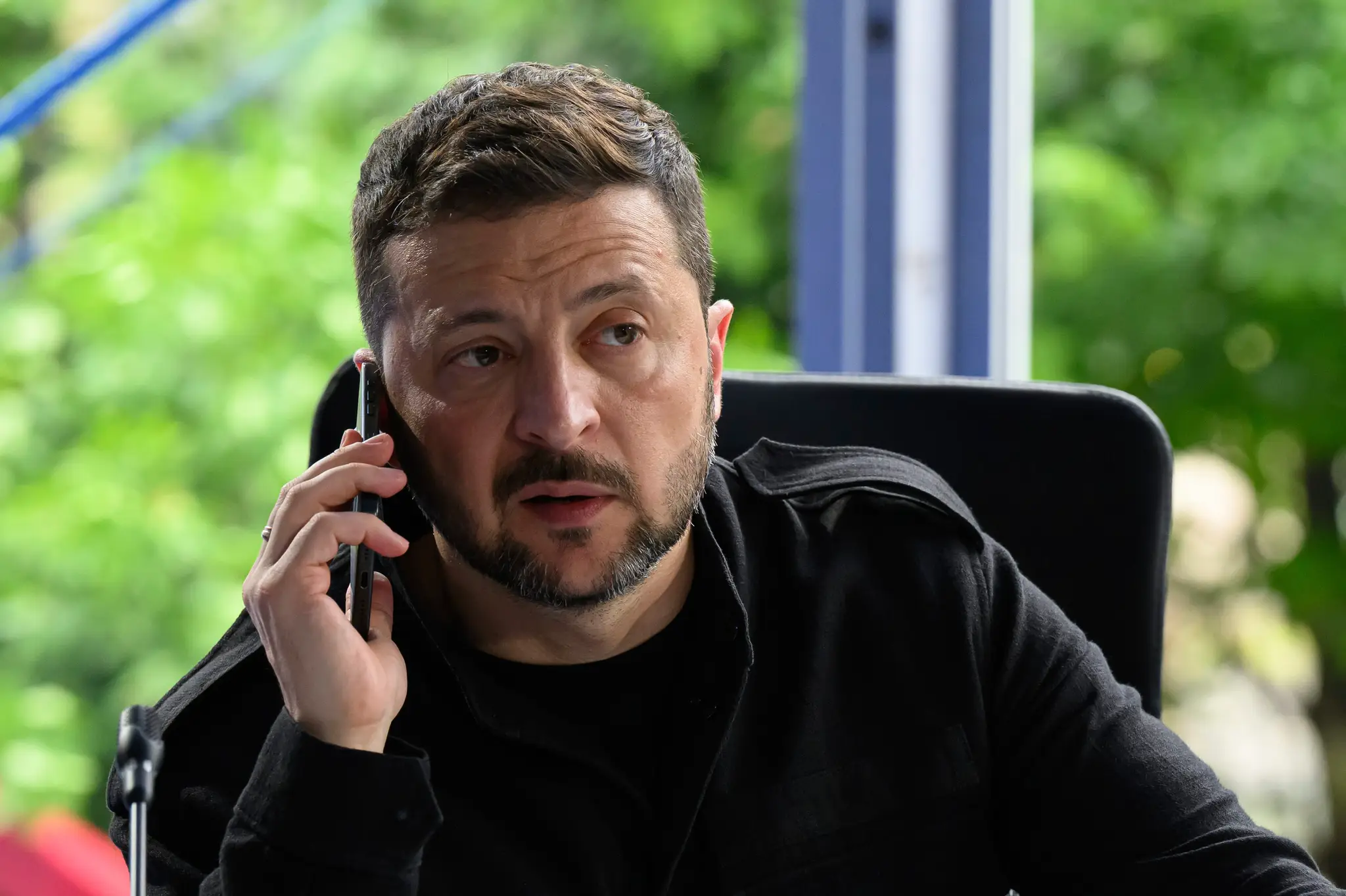 Ukrajinský prezident Volodymyr Zelenskyj.