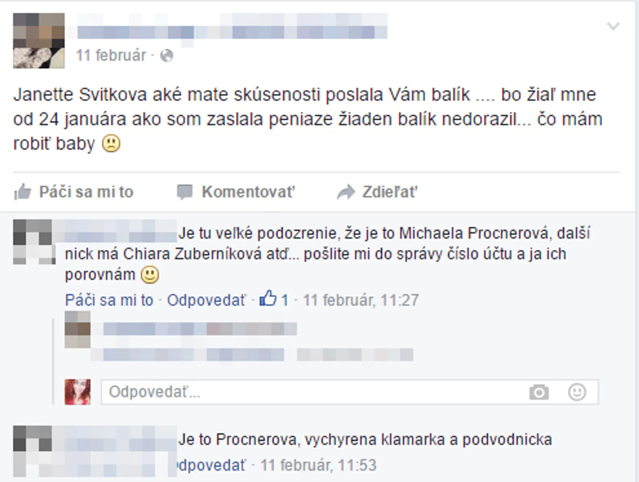 Zlé referencie na predávajúcu kolovali a kolujú skupinami na Facebooku.