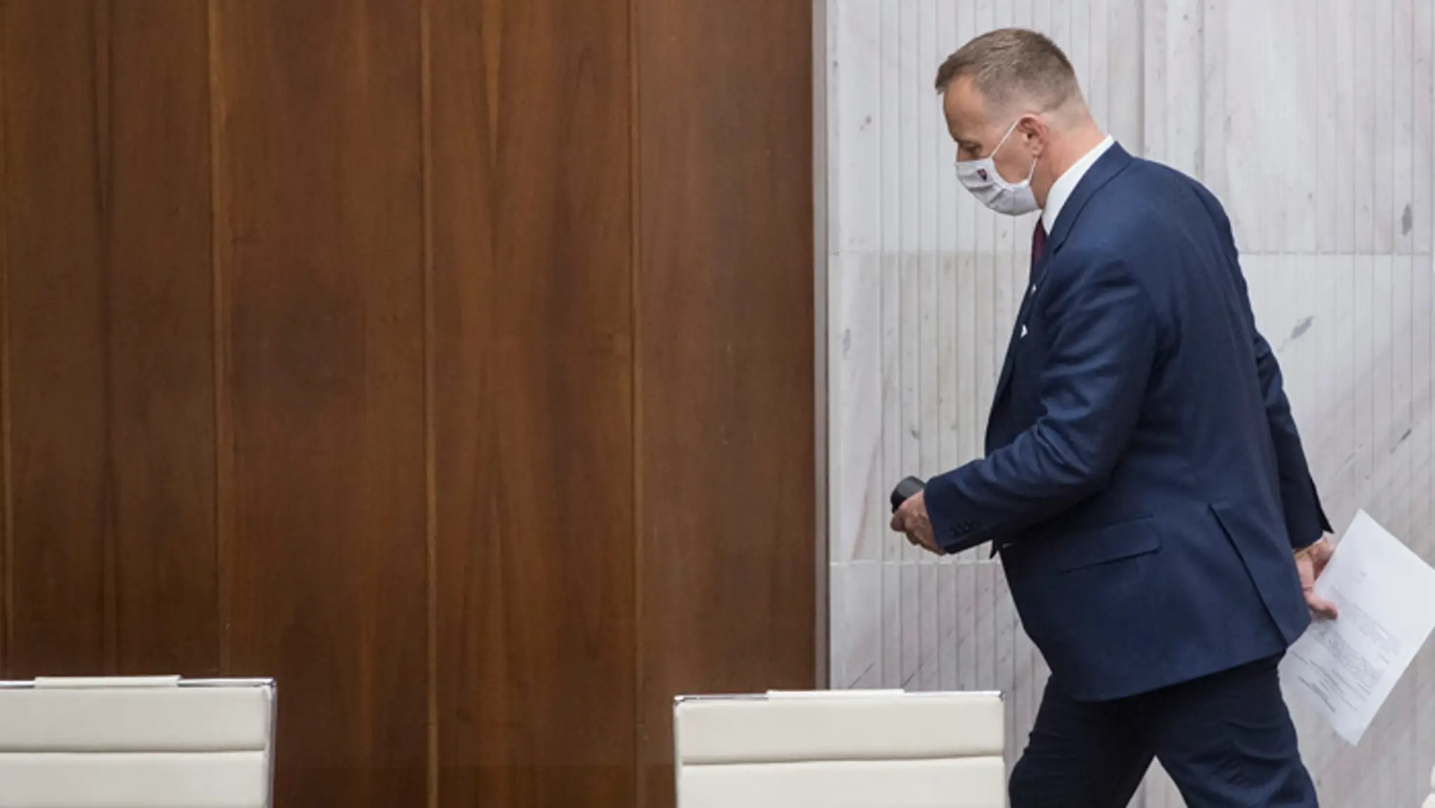 Predseda parlamentu Boris Kollár.