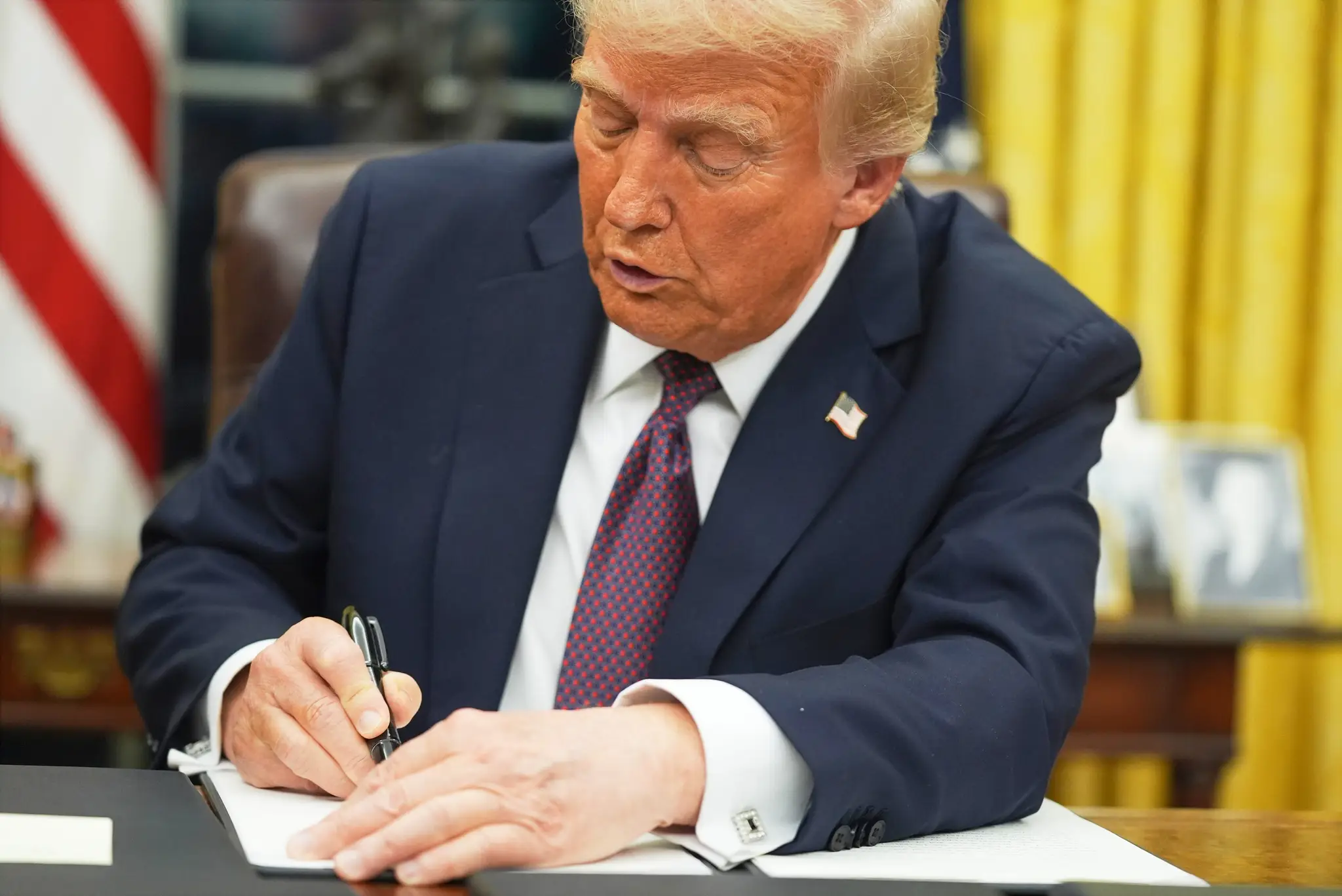 Na snímke americký prezident Donald Trump.