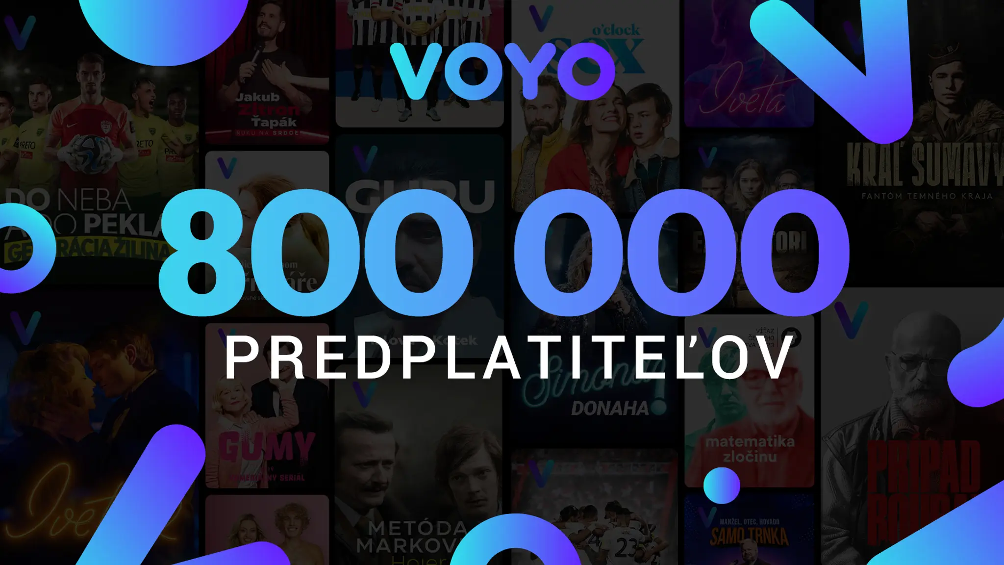 800 000 predplatiteľov Voyo