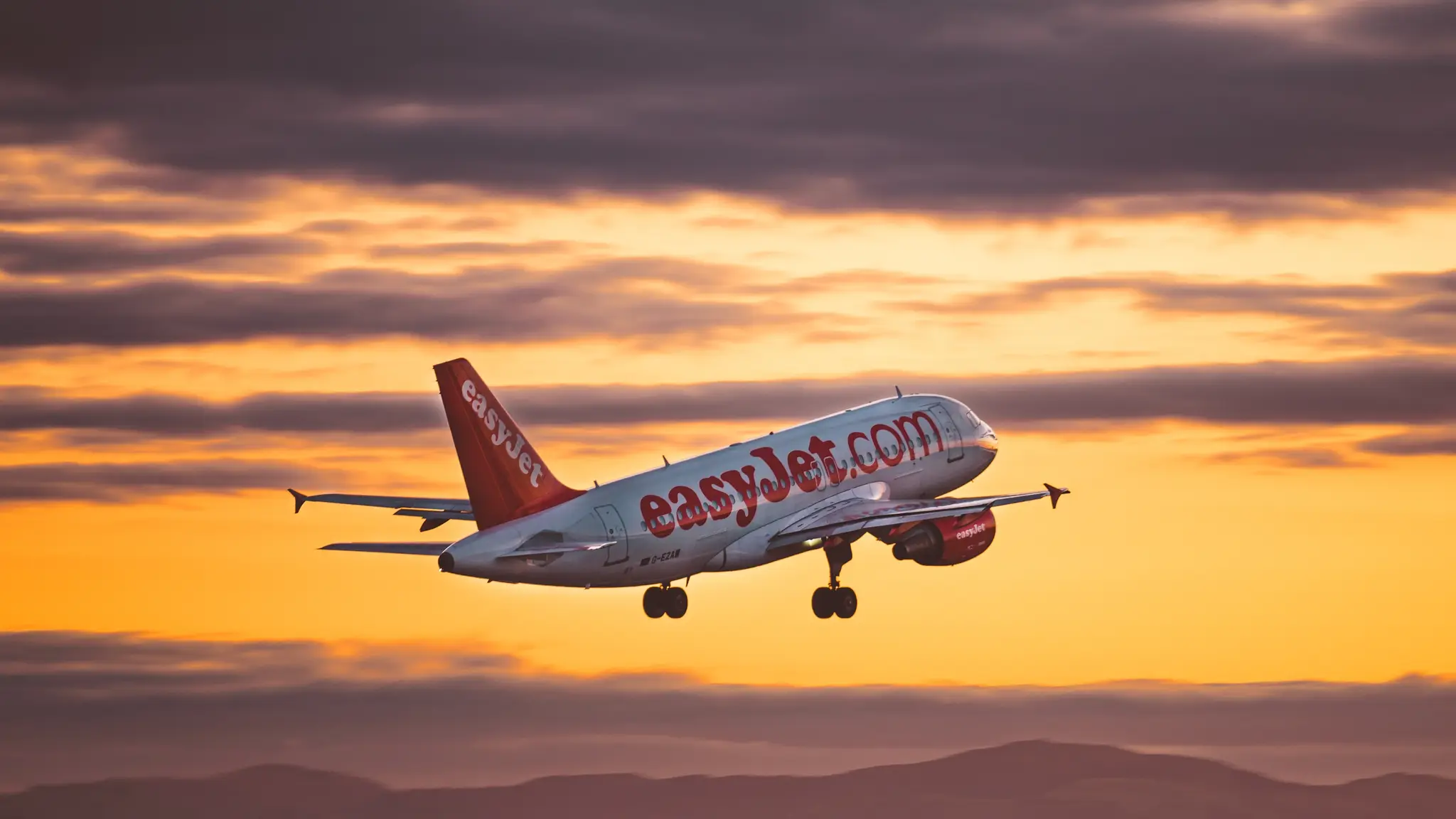 Lietadlo spoločnosti EasyJet.