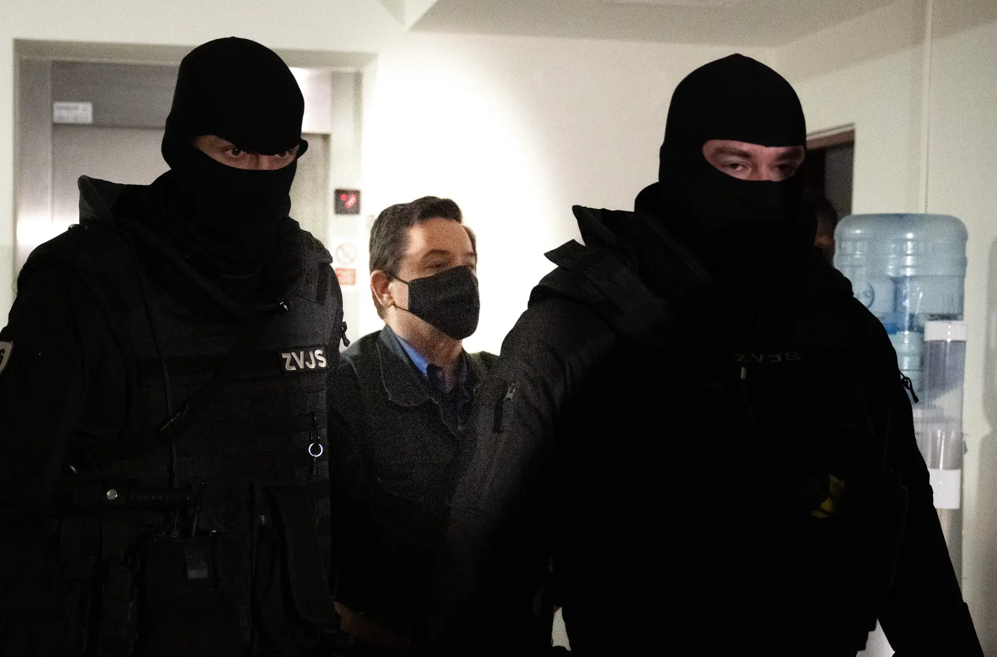 Obžalovaný Marian Kočner prichádza na súdny proces.