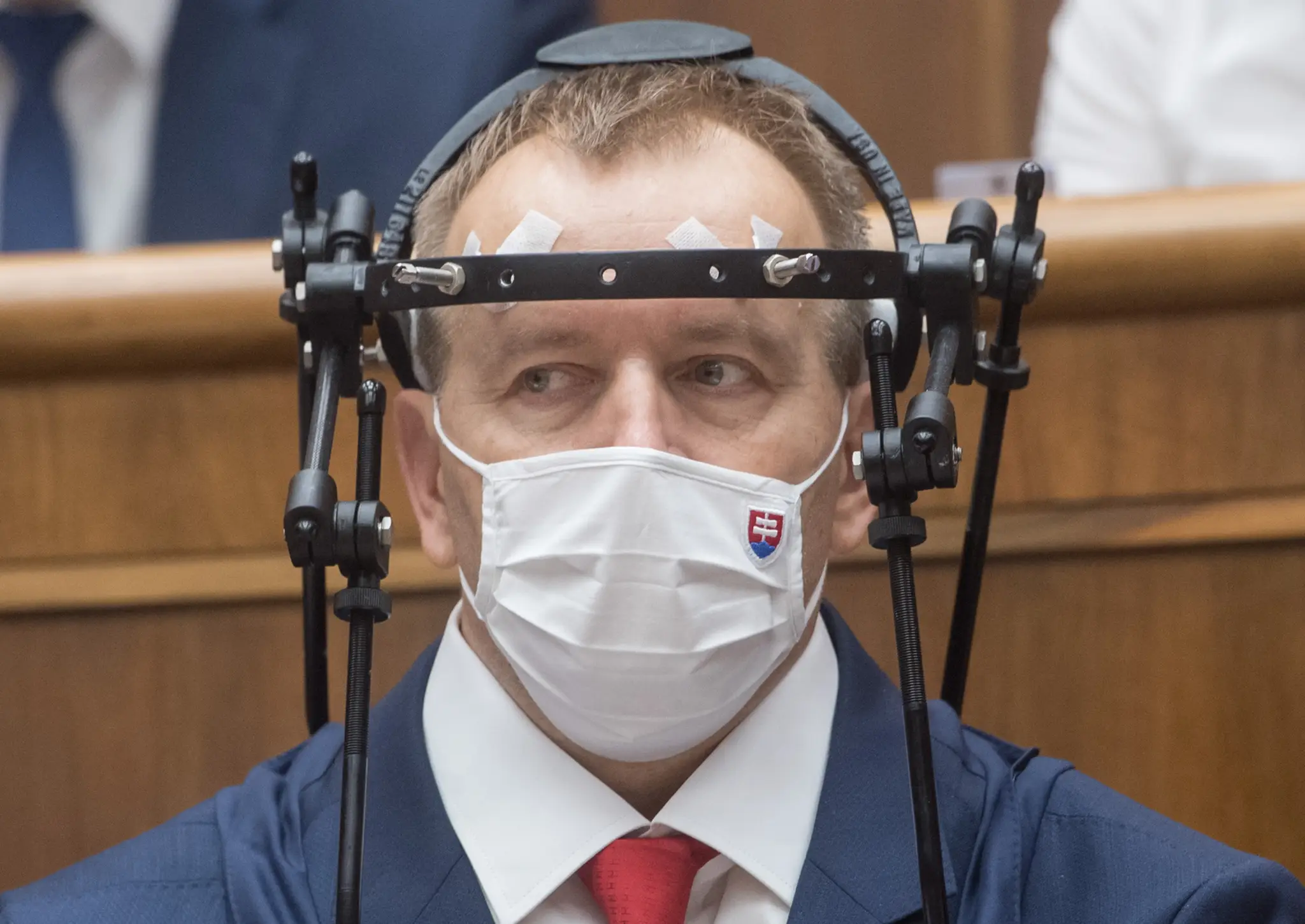 Boris Kollár po dopravnej nehode v roku 2020