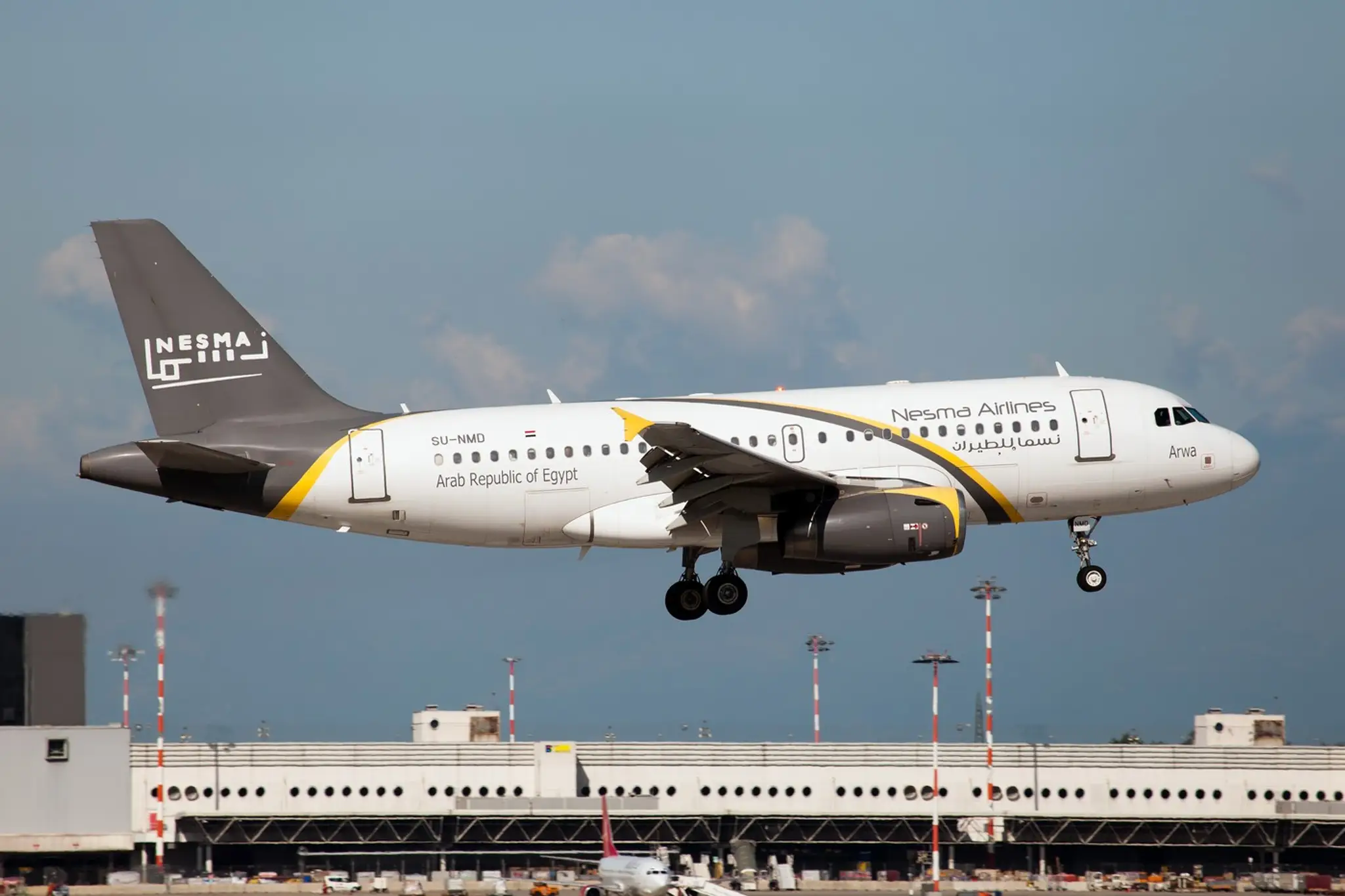 Lietadlo spoločnosti Nesma Airlines - ilustračná snímka