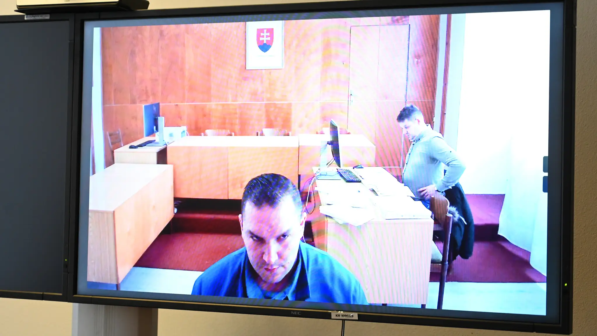 Juraj Hossu počas pojednávania.