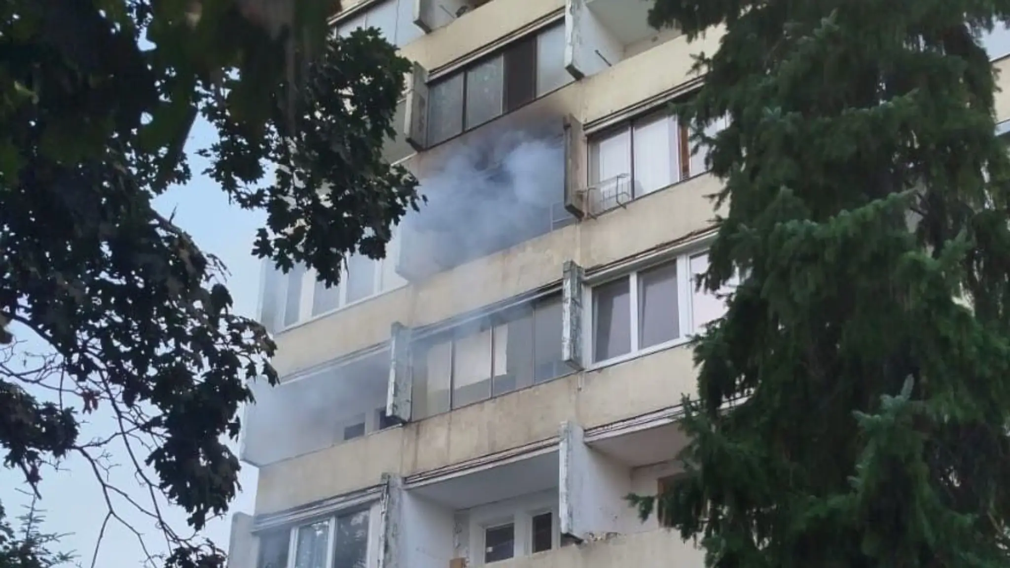 Požiar bytu v Petržalke.