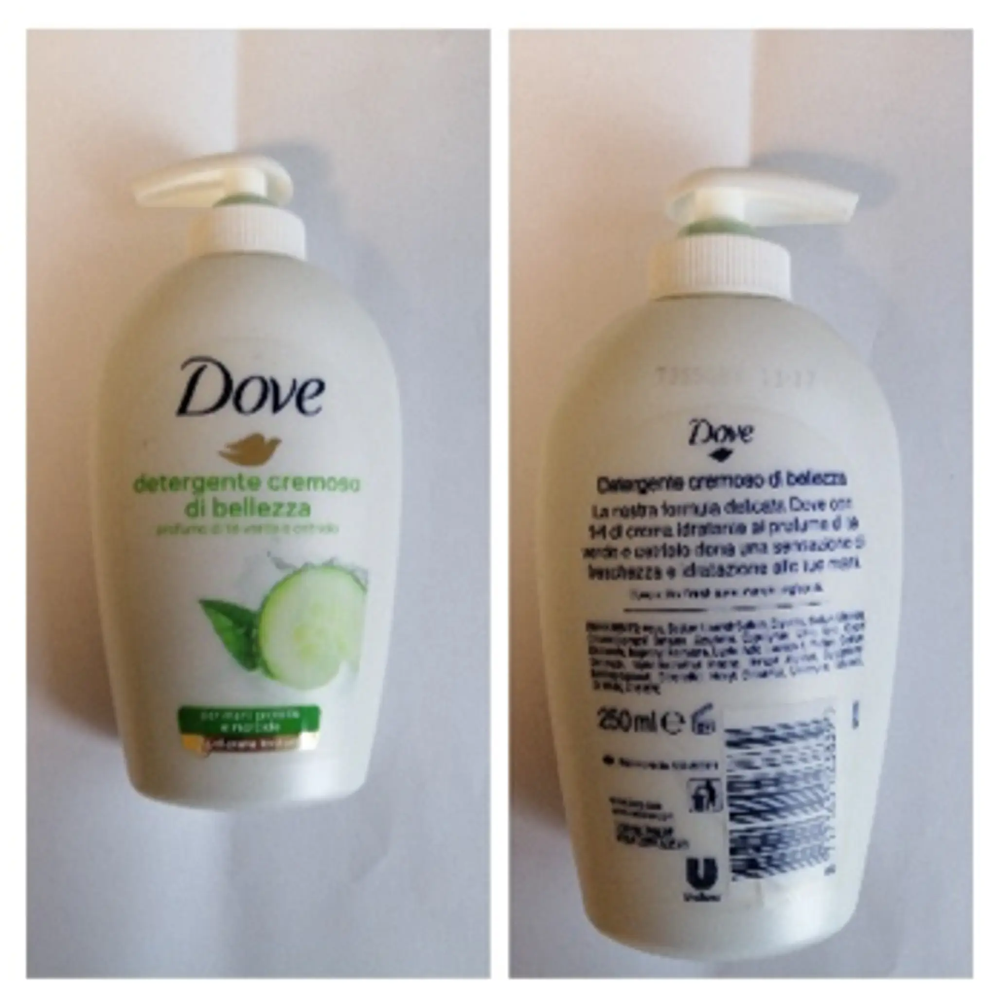 DOVE DETERGENTE CREMOSO DI BELLEZZA.