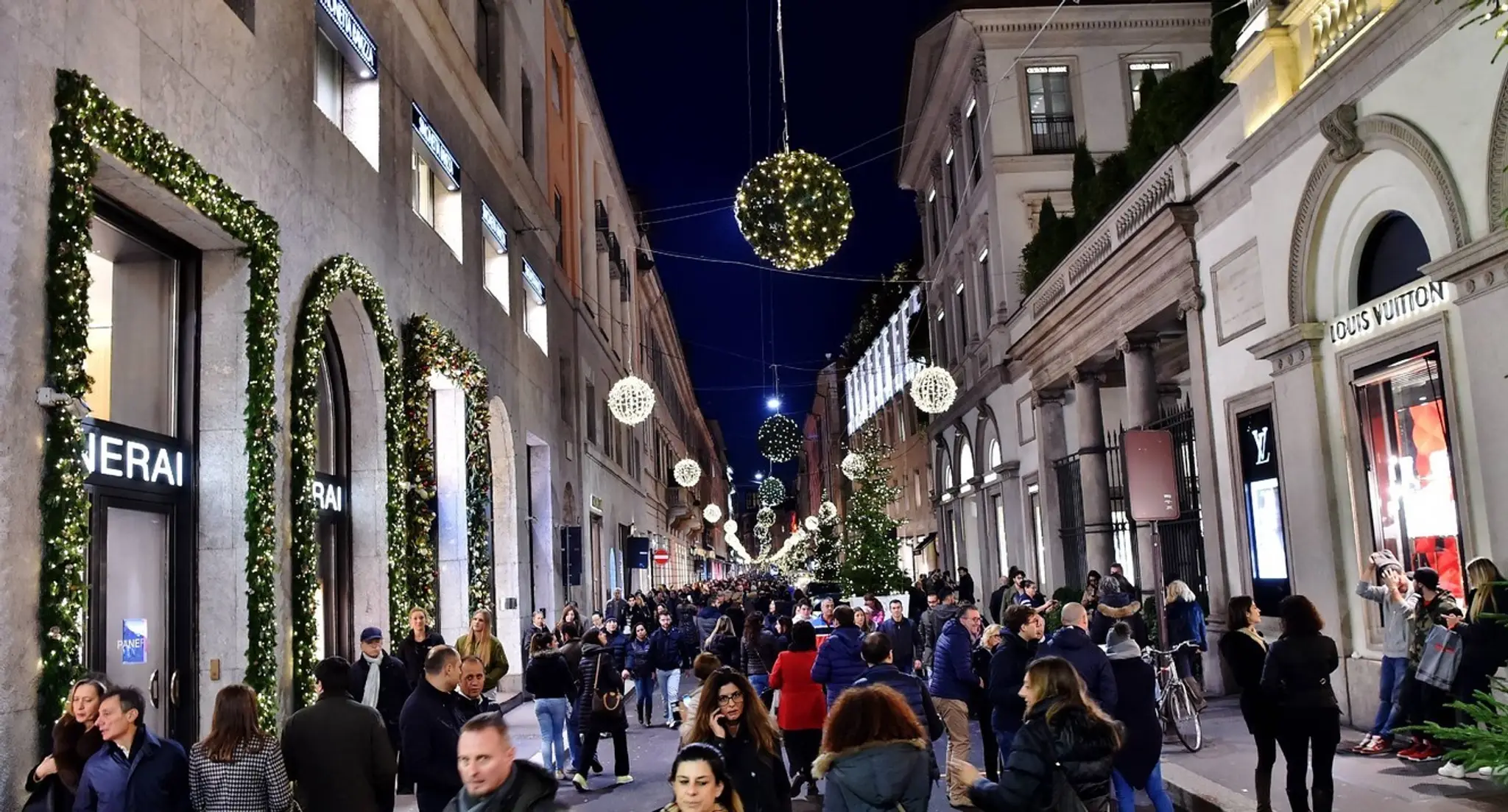 Via Monte Napoleone v Miláne