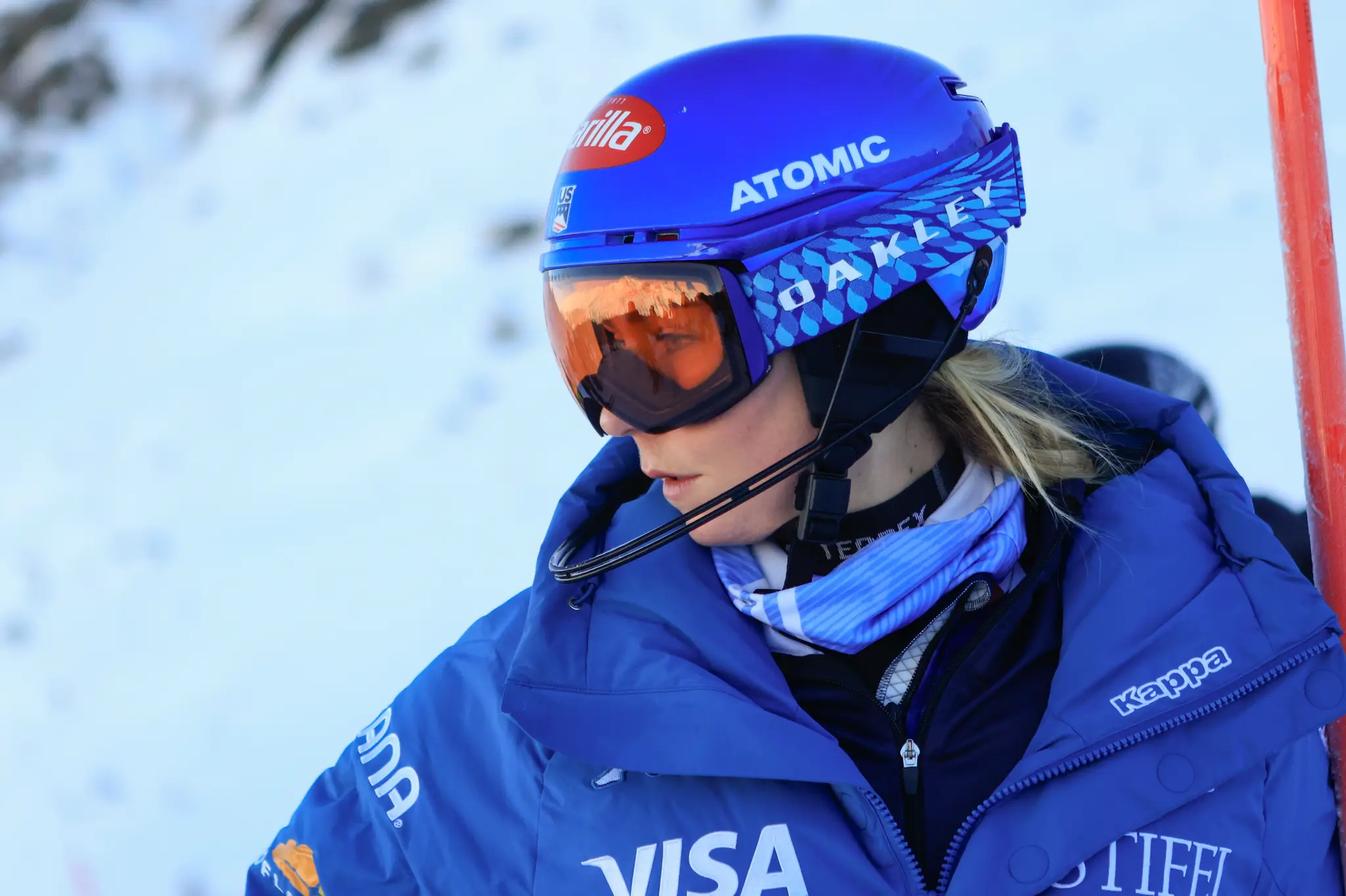 Na snímke americká lyžiarka Mikaela Shiffrinová.
