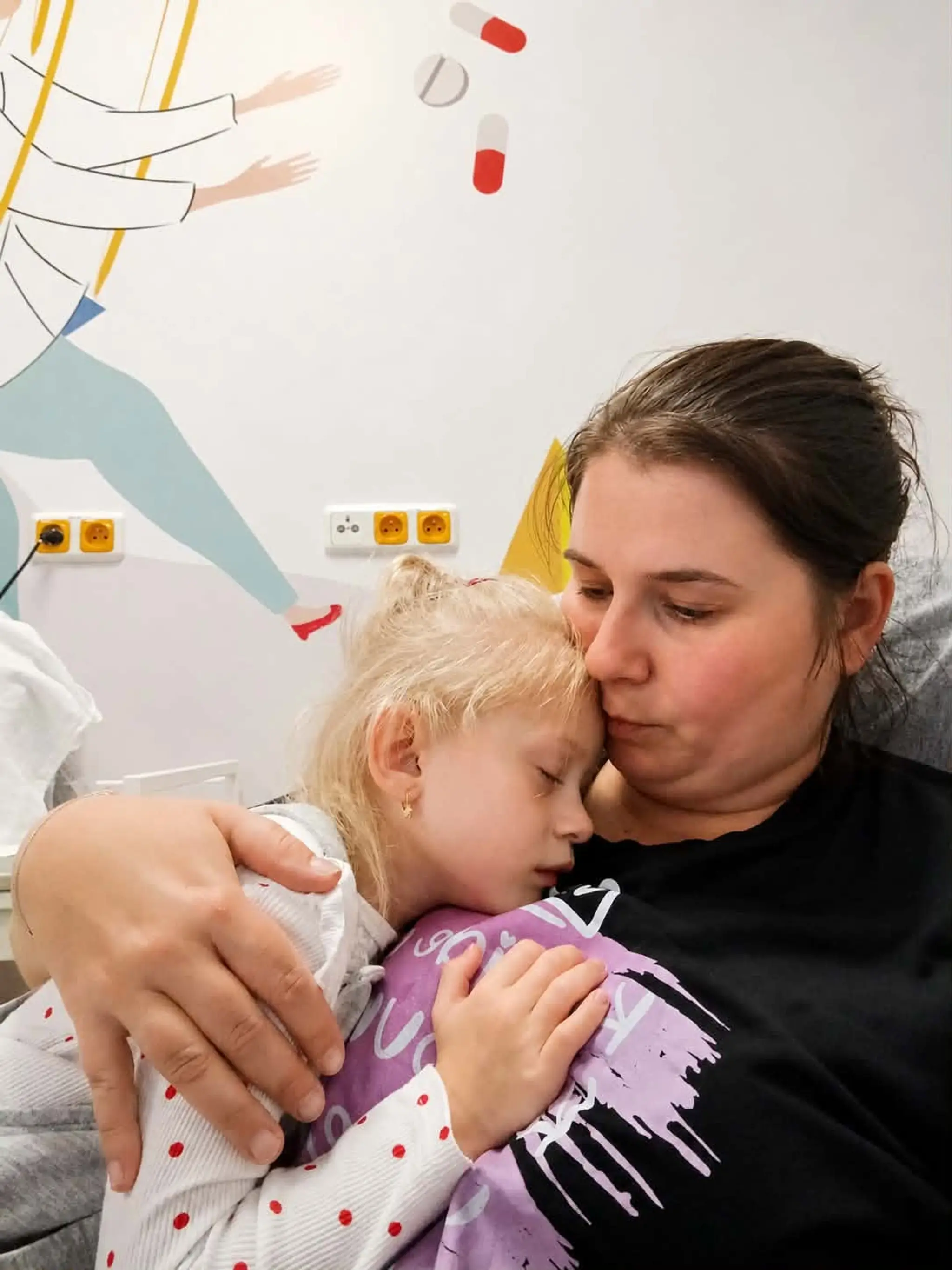 Lucka sa narodila predčasne a odmalička má zdravotné ťažkosti