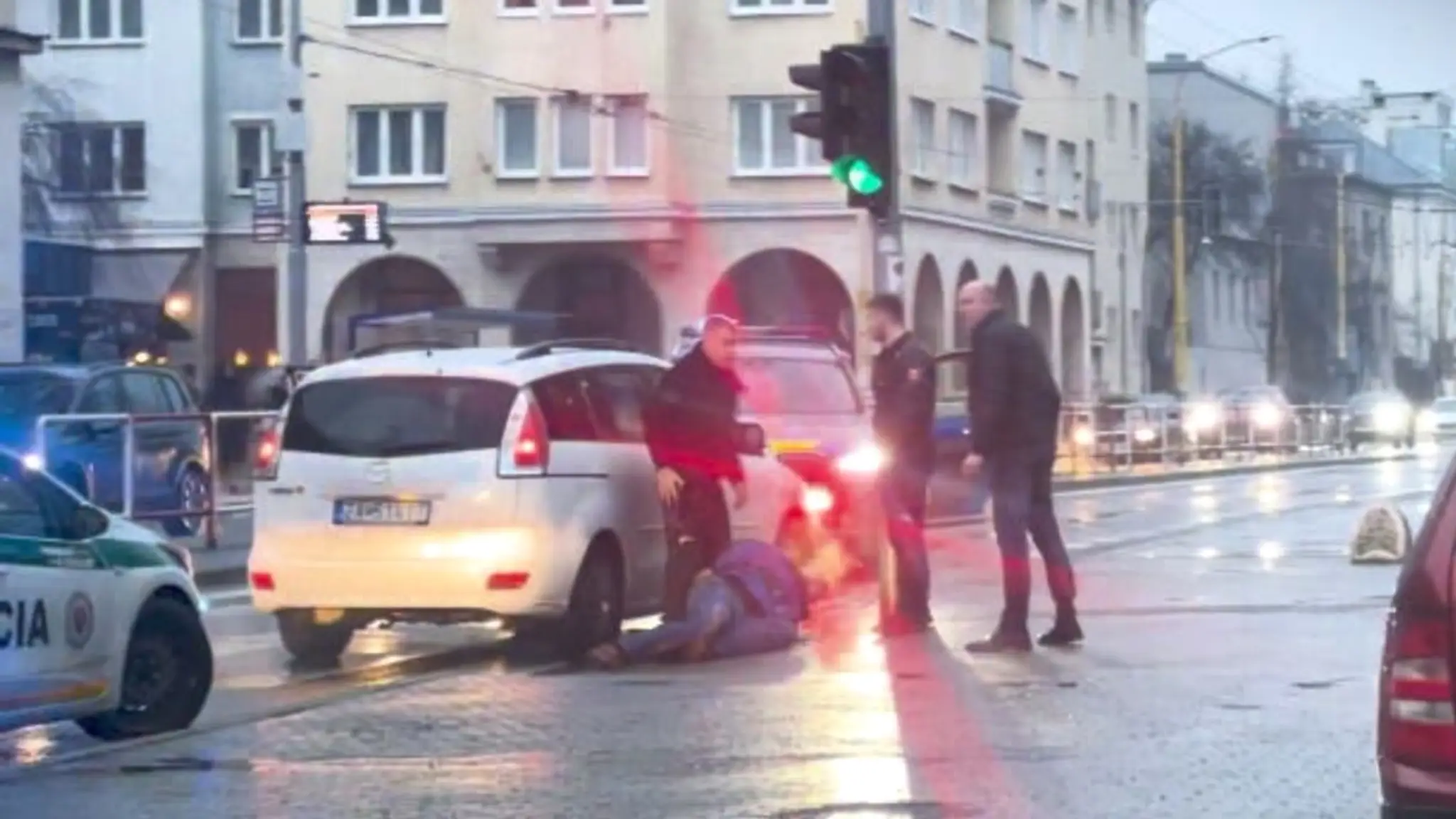 Zásah v Žiline. 