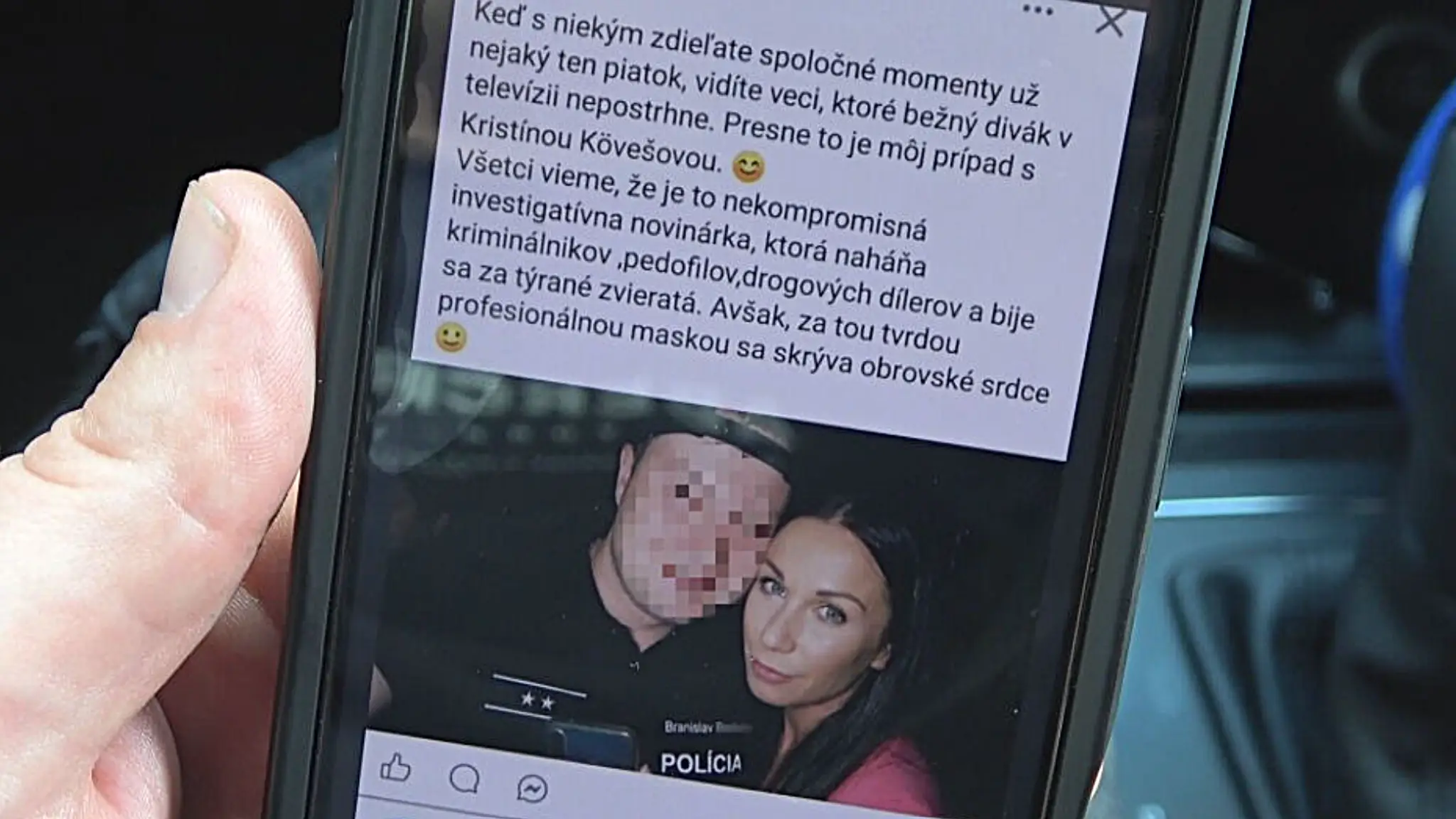 Muž predstieral vzťah s Kristínou Kövešovou.