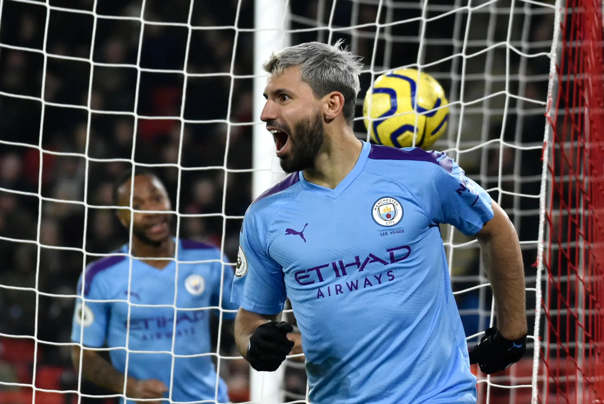 Gabriel Jesus z Manchesteru City v FA Cupe proti Fulhamu.