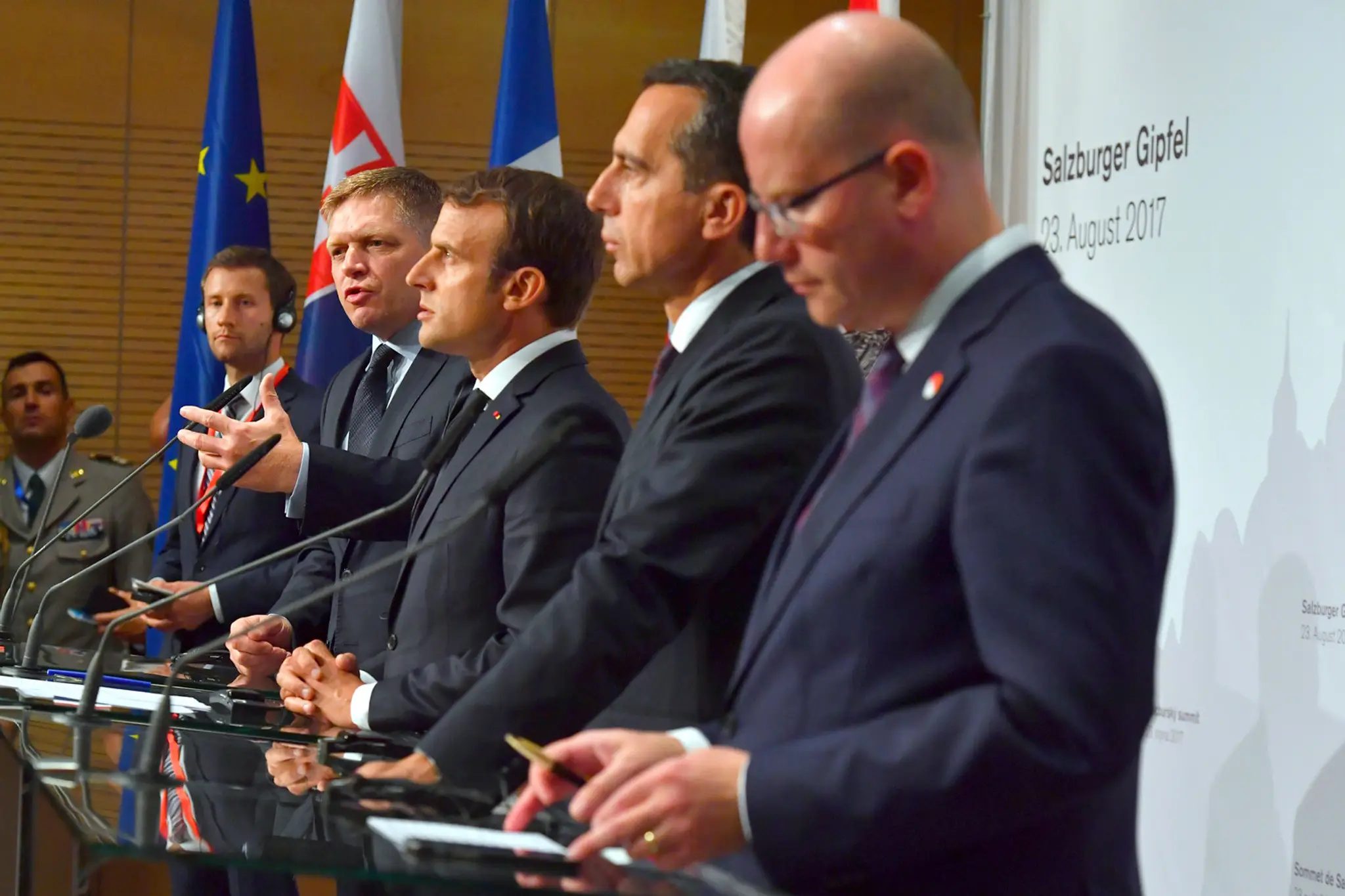 Stretnutie v Salzburgu.