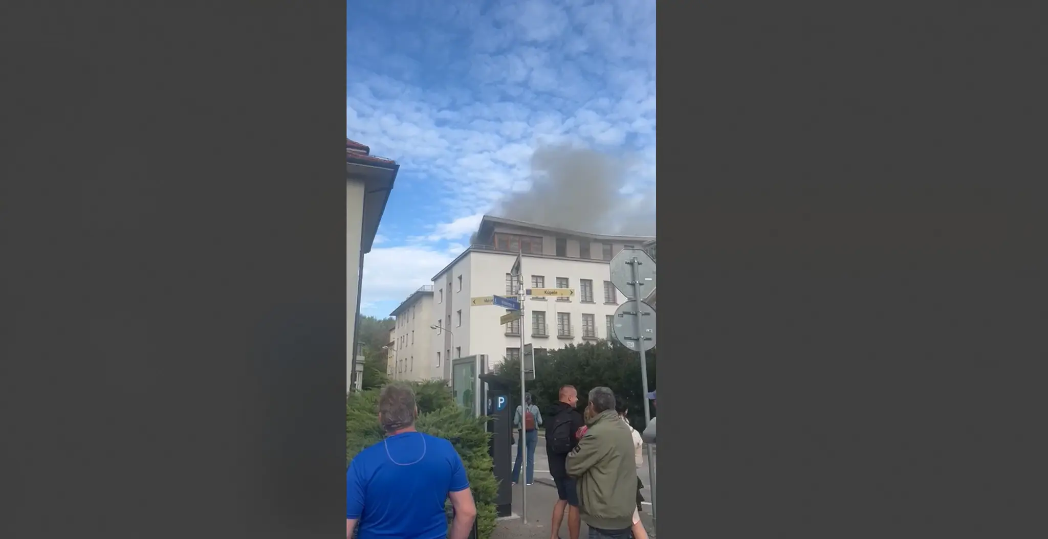 V Piešťanoch horí hotel