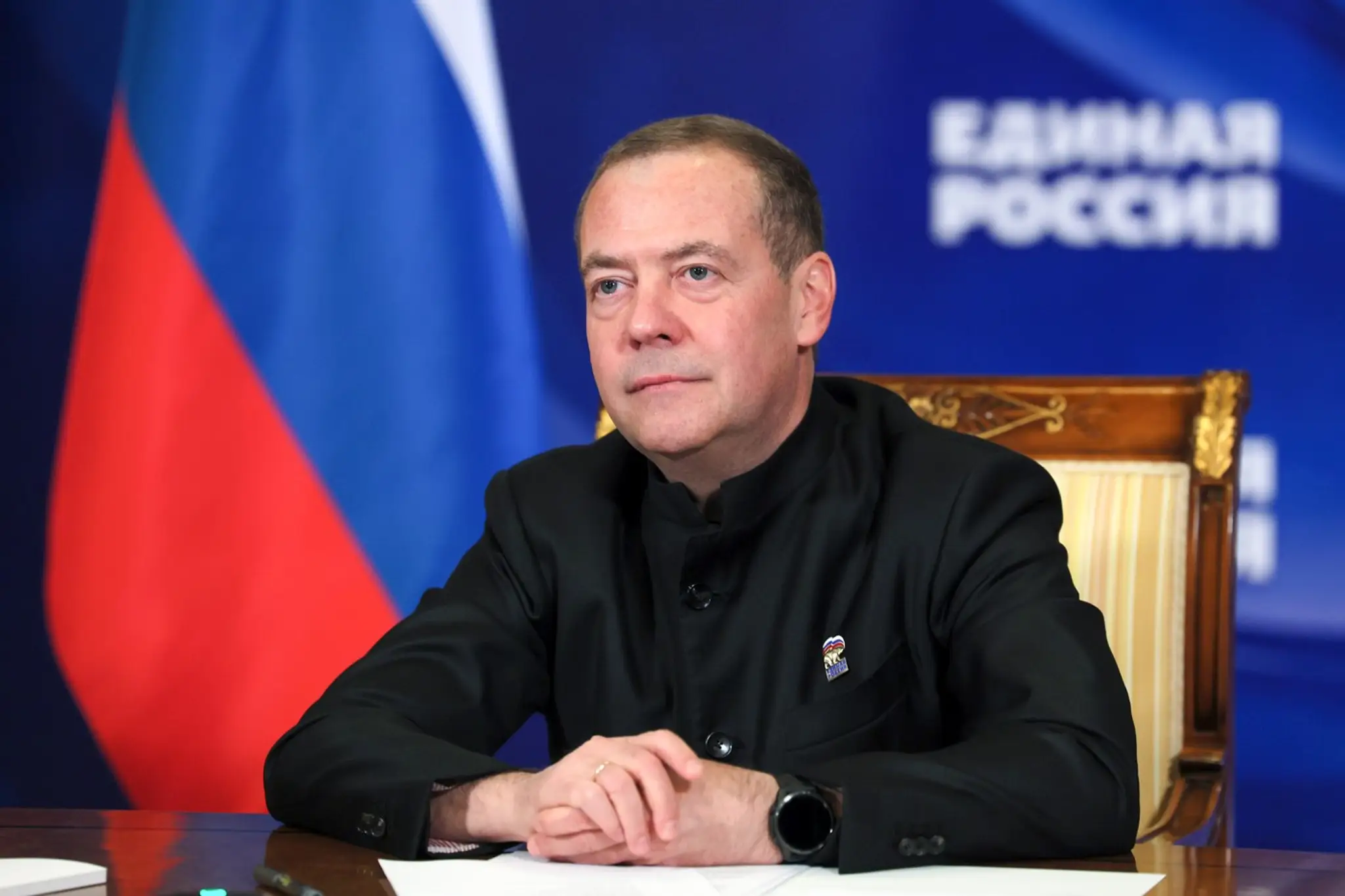 Podpredseda ruskej Bezpečnostnej rady Dmitrij Medvedev.