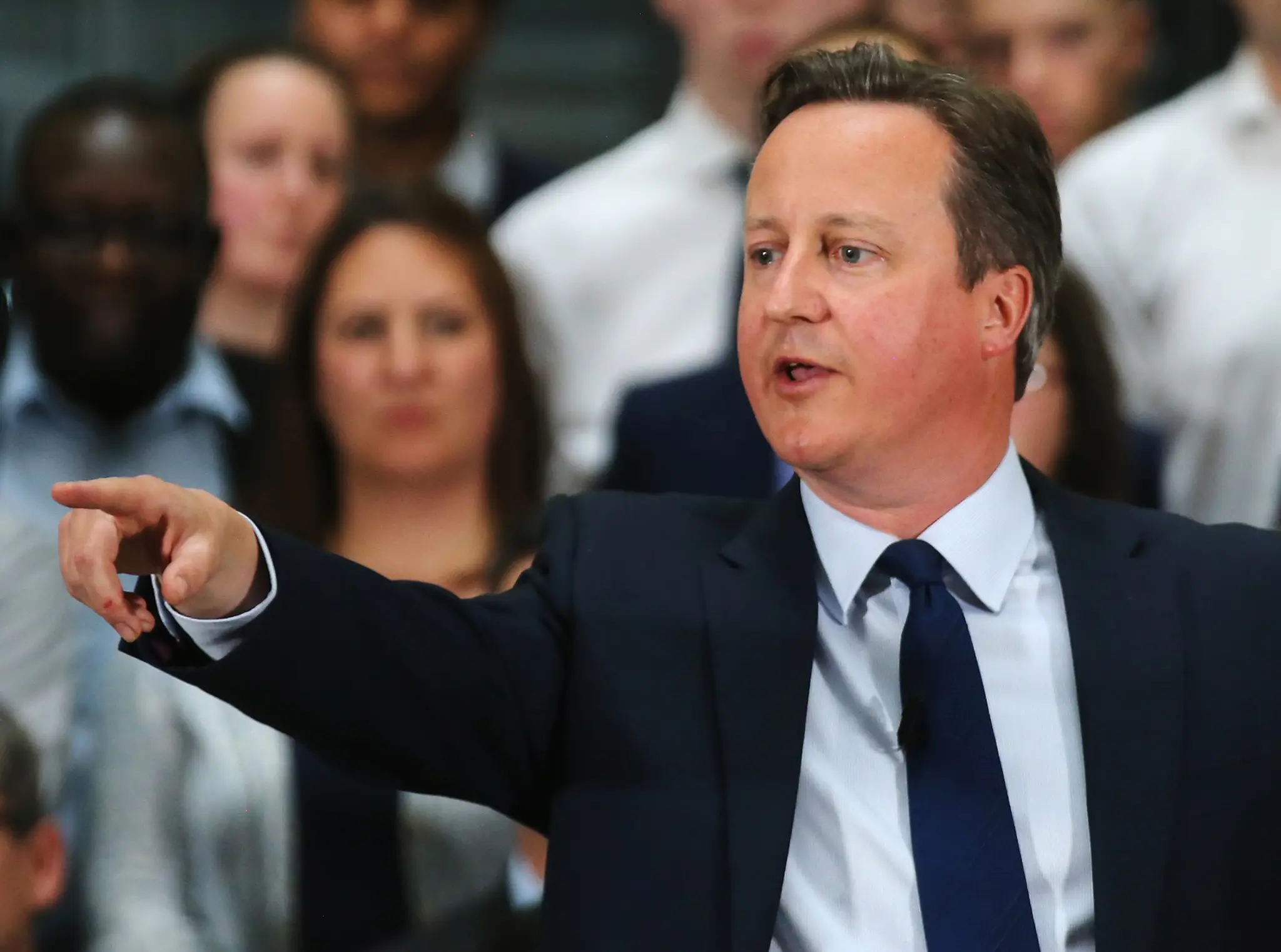 Britský premiér David Cameron