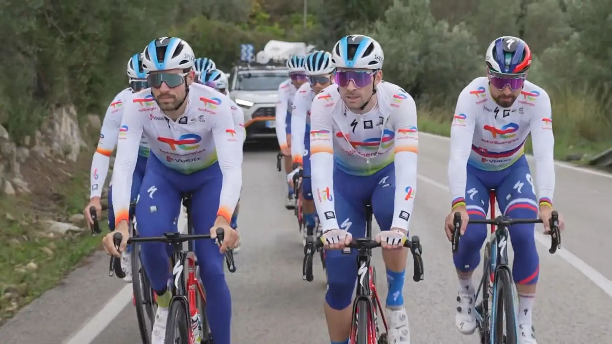 Sagan a spolujazdci