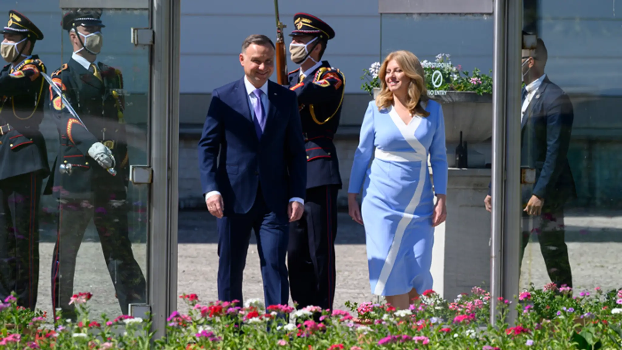 Prezidentka Zuzana Čaputová rokovala s poľským partnerom Andrzejom Dudom.