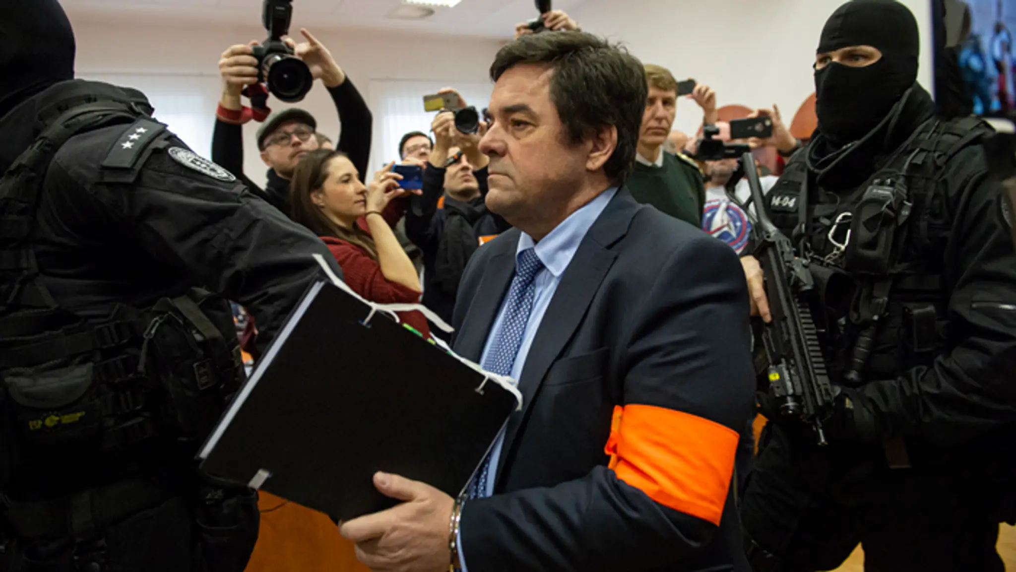 Tomáš Szabó na hlavnom pojednávaní v kauze vraždy Jána Kuciaka.