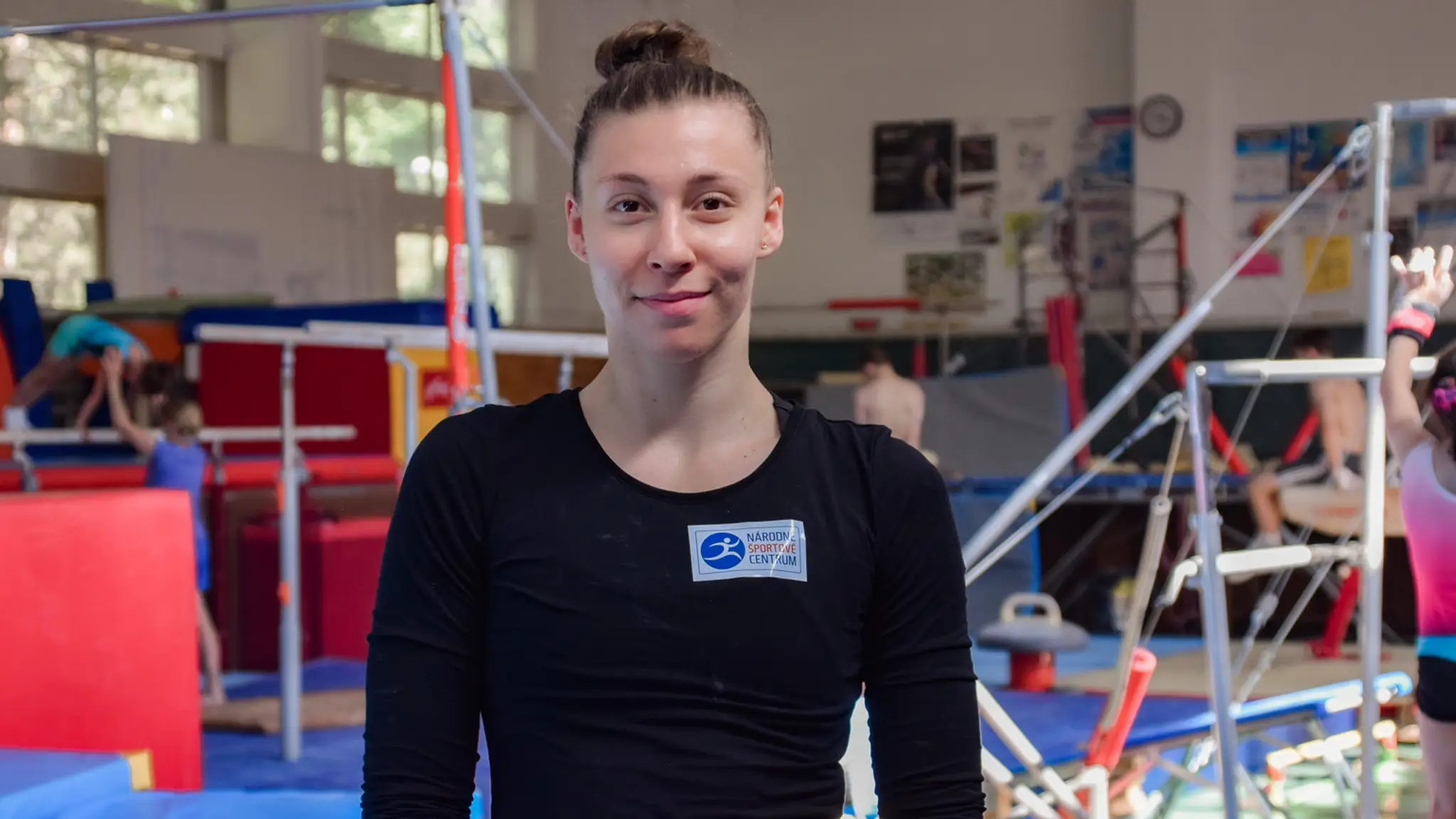 Športová gymnastka Barbora Mokošová.