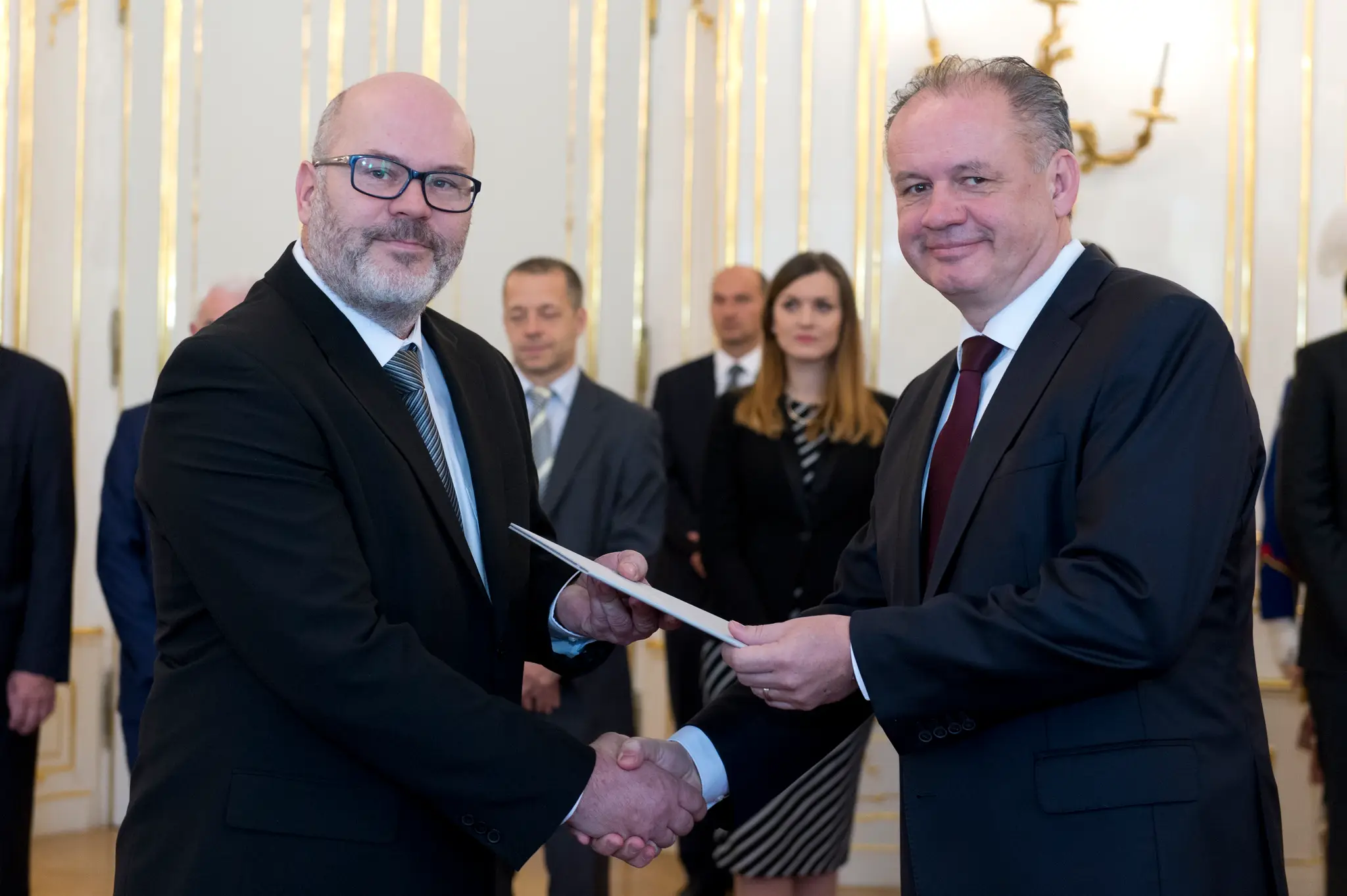 Tibor Uhrín a Andrej Kiska