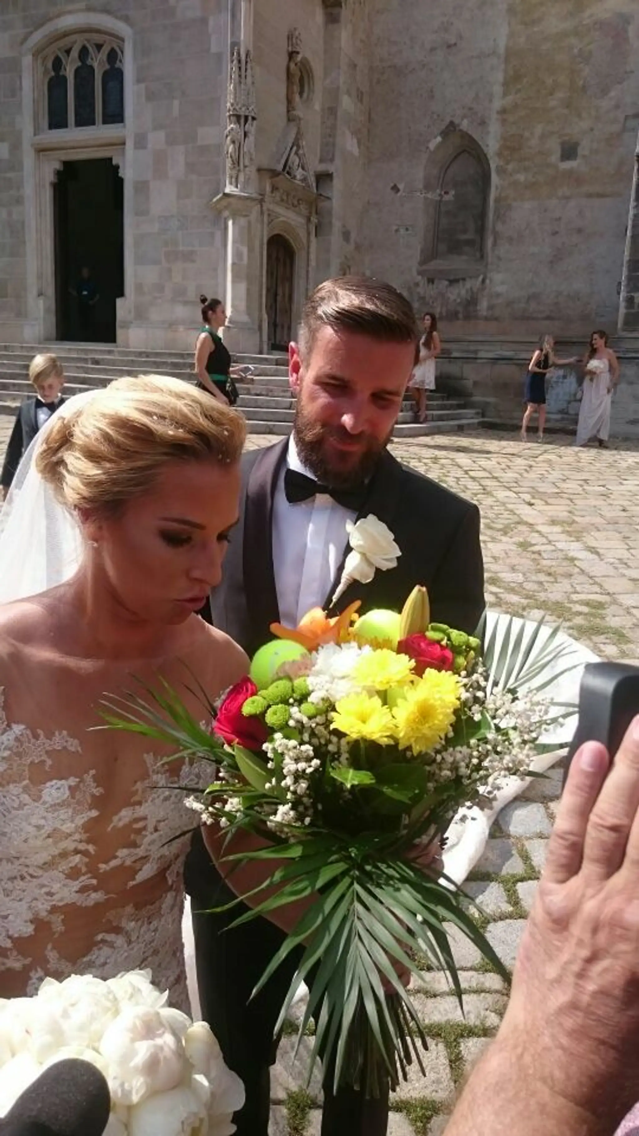 Svadba Dominiky Cibulkovej a Michala Navaru